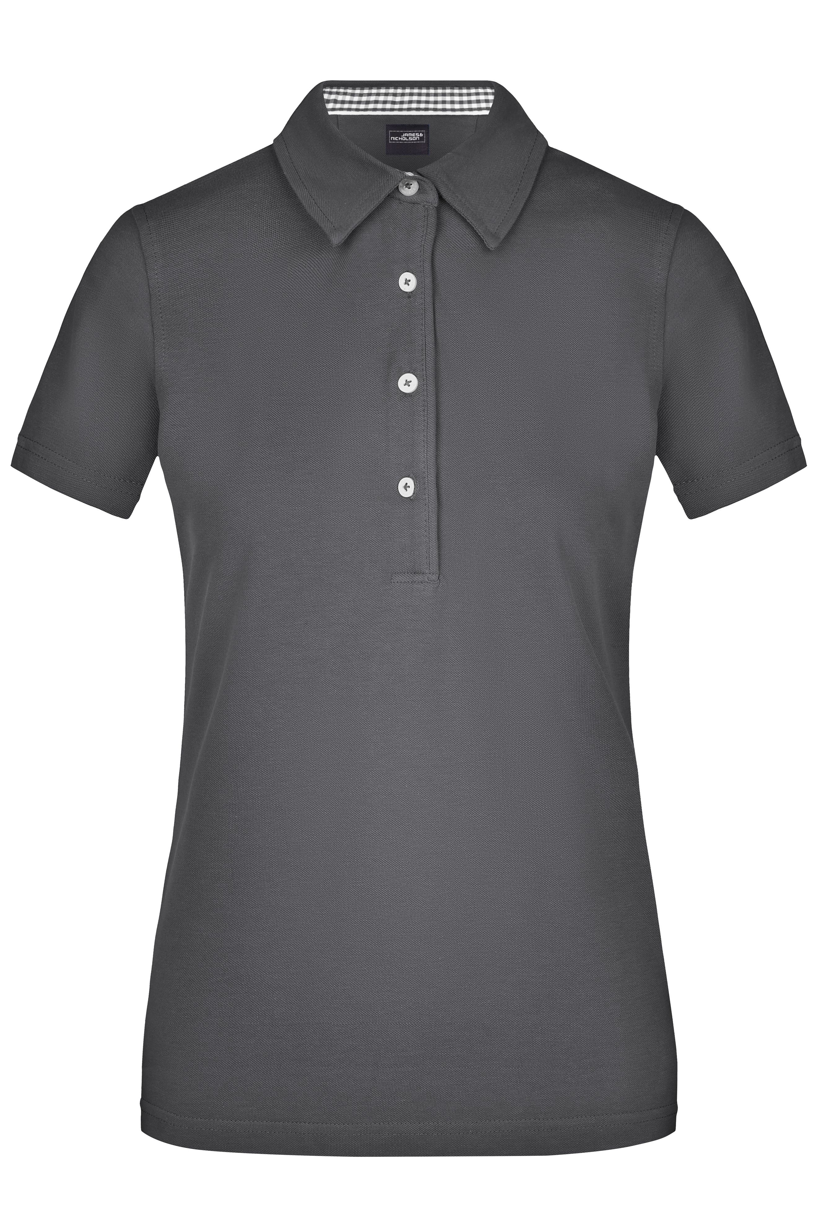 Ladies' Plain Polo JN969 Polo mit konfektioniertem Kragen Ladies' Plain Polo JN969 Polo mit konfektioniertem Kragen