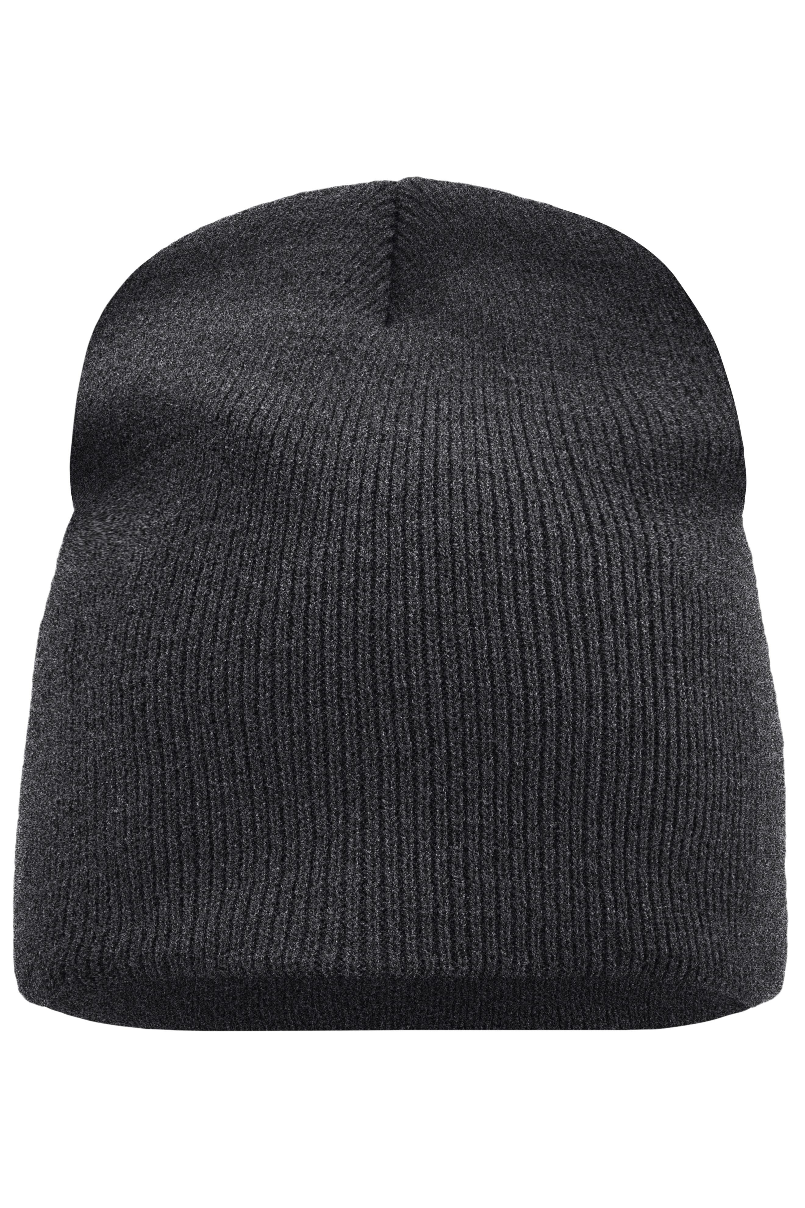 Beanie No.1 MB7580 Enganliegende Strickmütze ohne Umschlag