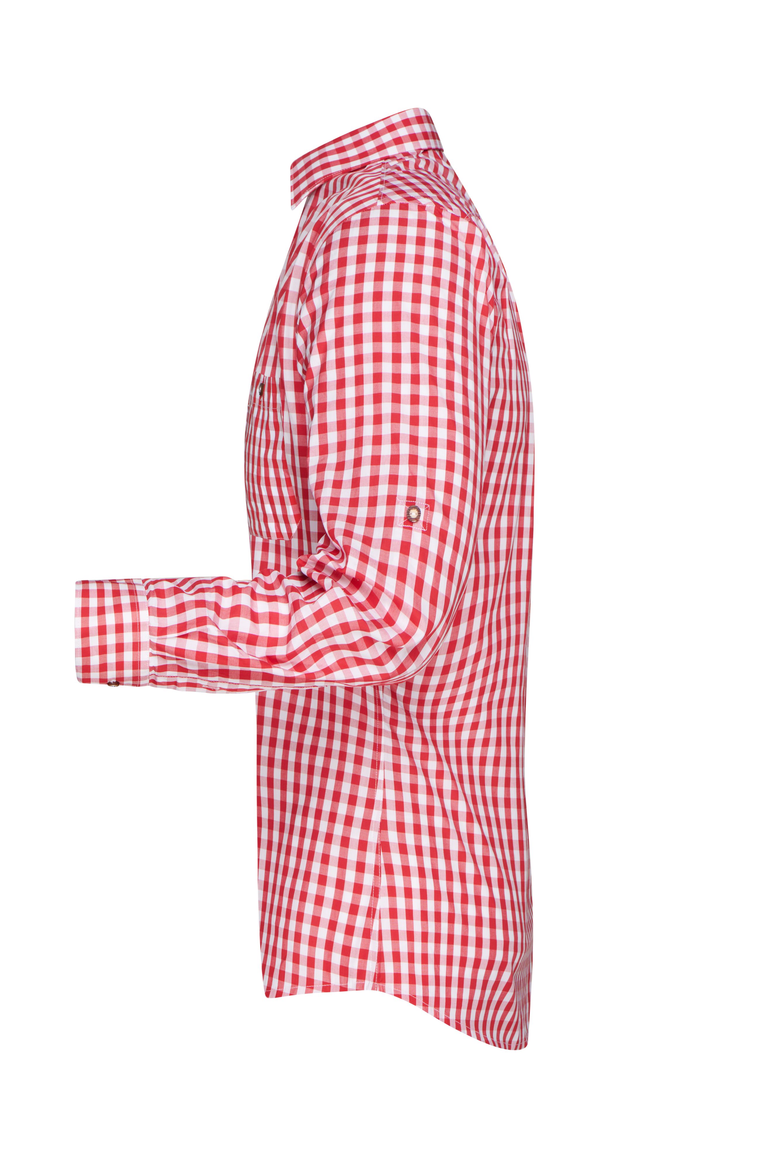 Men's Traditional Shirt JN638 Damen-Bluse und Herren-Hemd im klassischen Trachtenlook Men's Traditional Shirt JN638 Damen-Bluse und Herren-Hemd im klassischen Trachtenlook