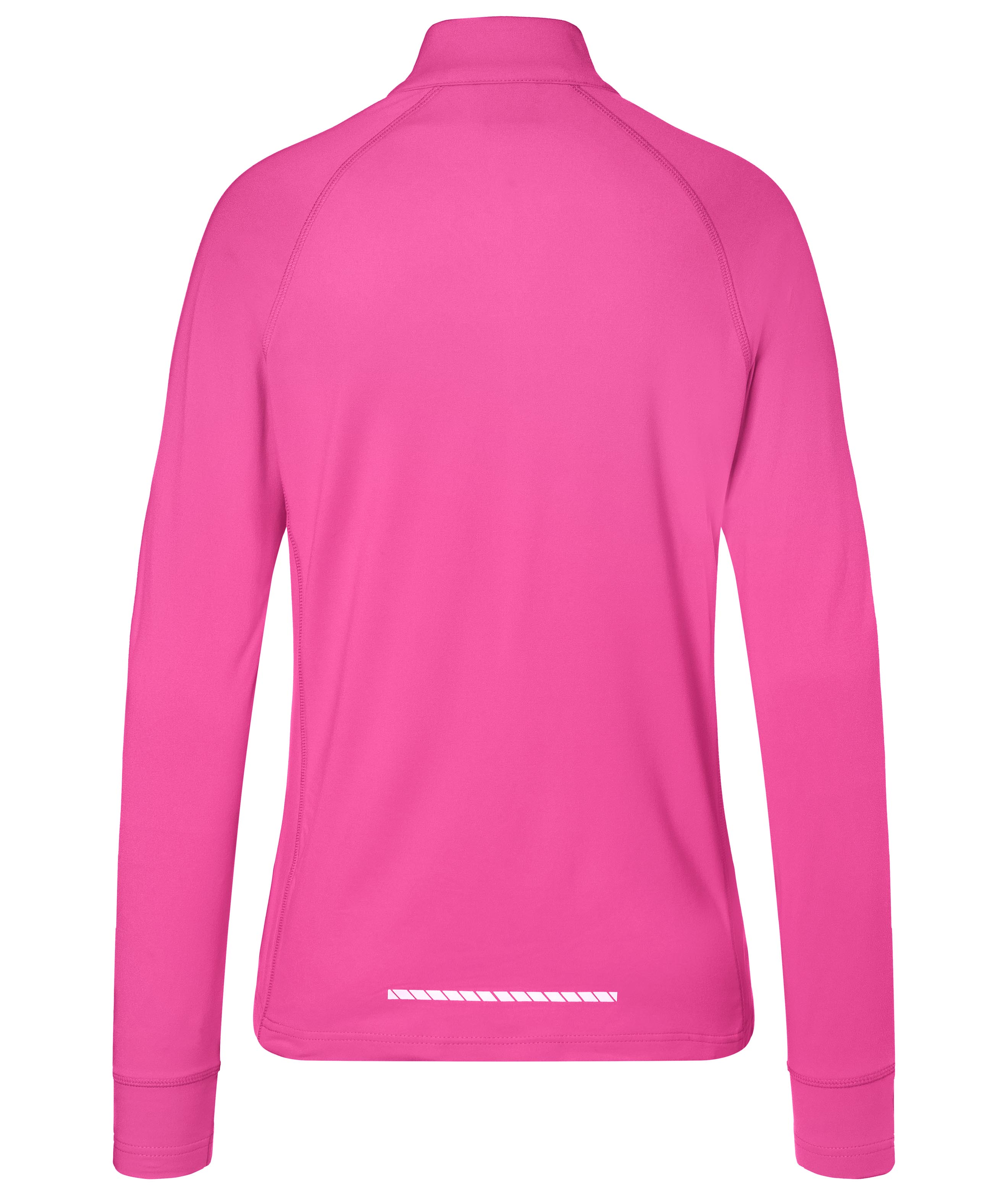 Ladies' Sports  Shirt Half-Zip JN787 Langarm-Shirt mit Reißverschluss für Sport und Freizeit