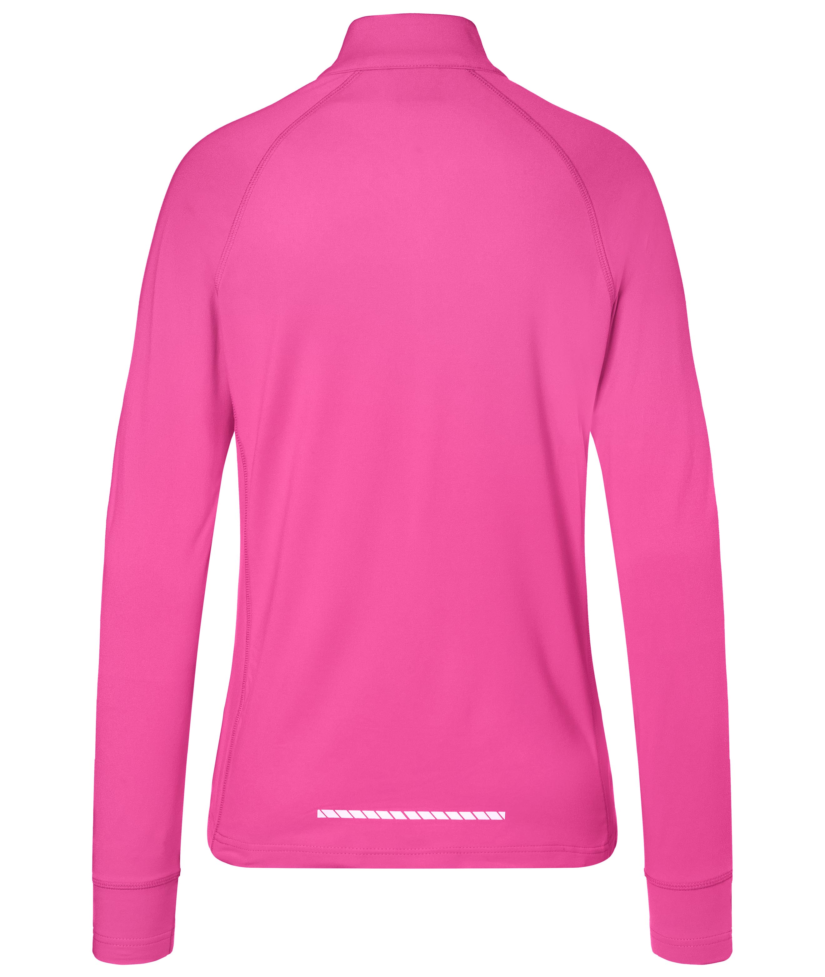 Ladies' Sports  Shirt Half-Zip JN787 Langarm-Shirt mit Reißverschluss für Sport und Freizeit