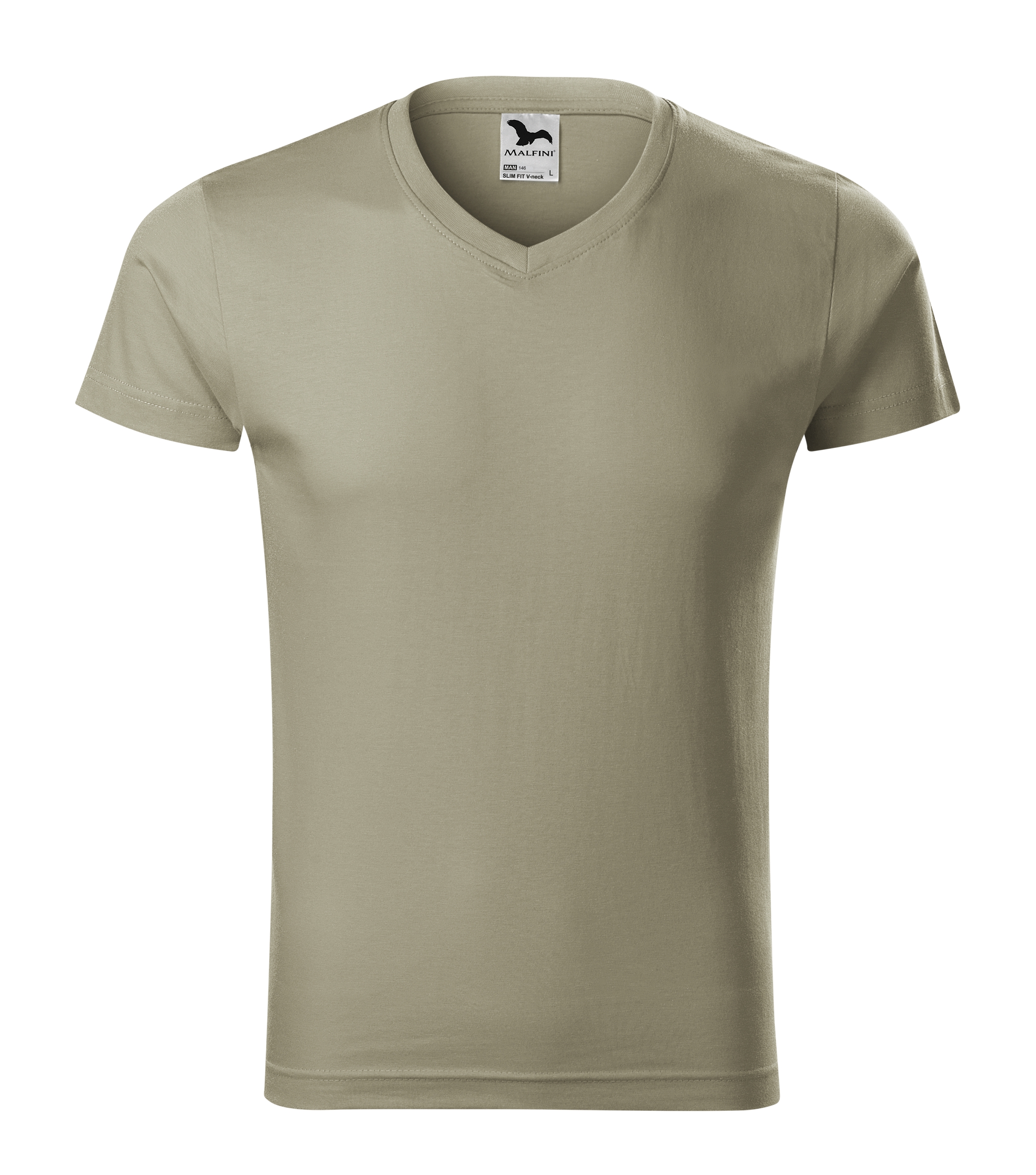 Slim Fit V-neck 146 T-Shirt Herren