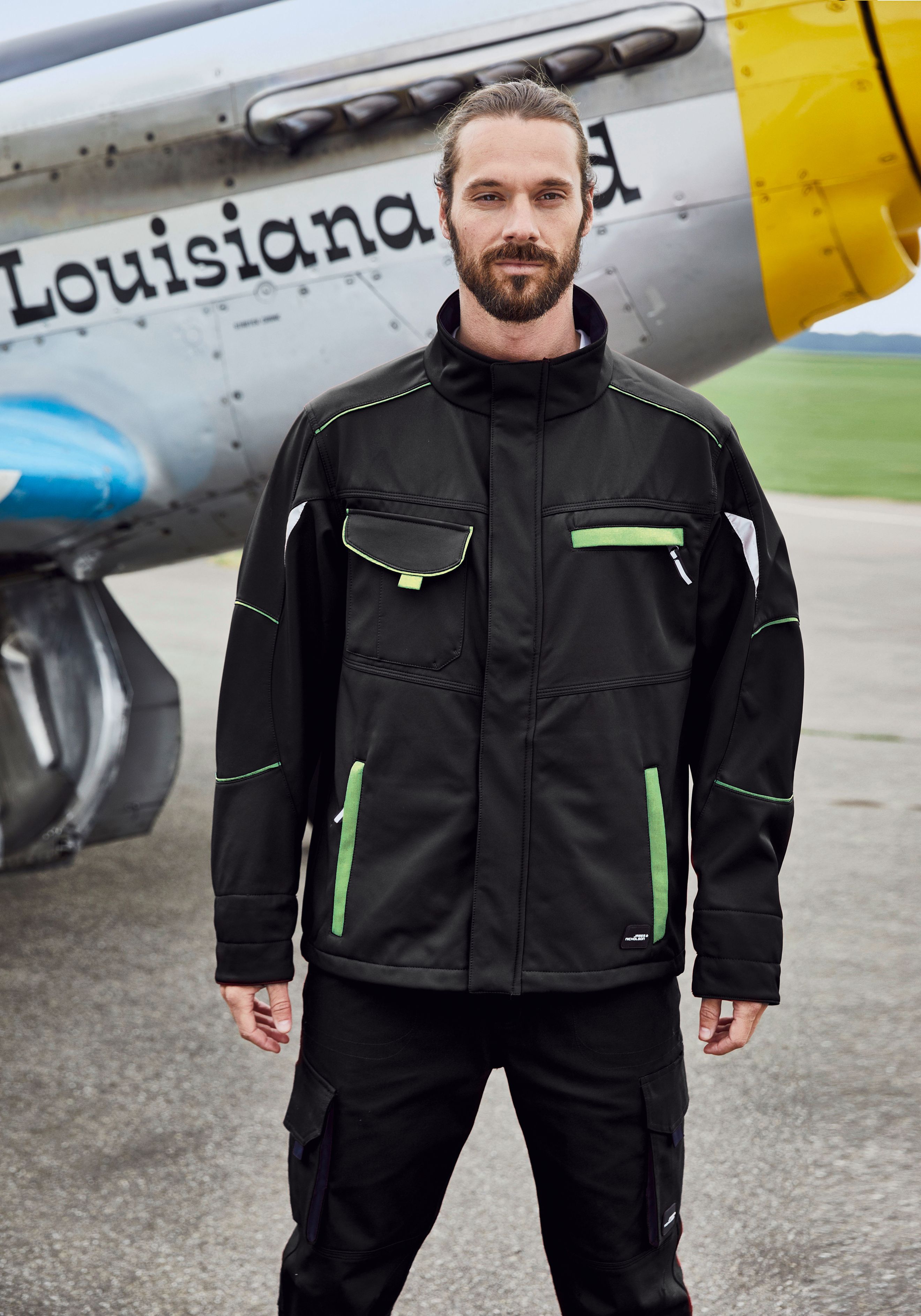 Workwear Softshell Jacket - COLOR - JN851 Funktionelle Softshelljacke mit hochwertiger Ausstattung Workwear Softshell Jacket - COLOR - JN851 Funktionelle Softshelljacke mit hochwertiger Ausstattung