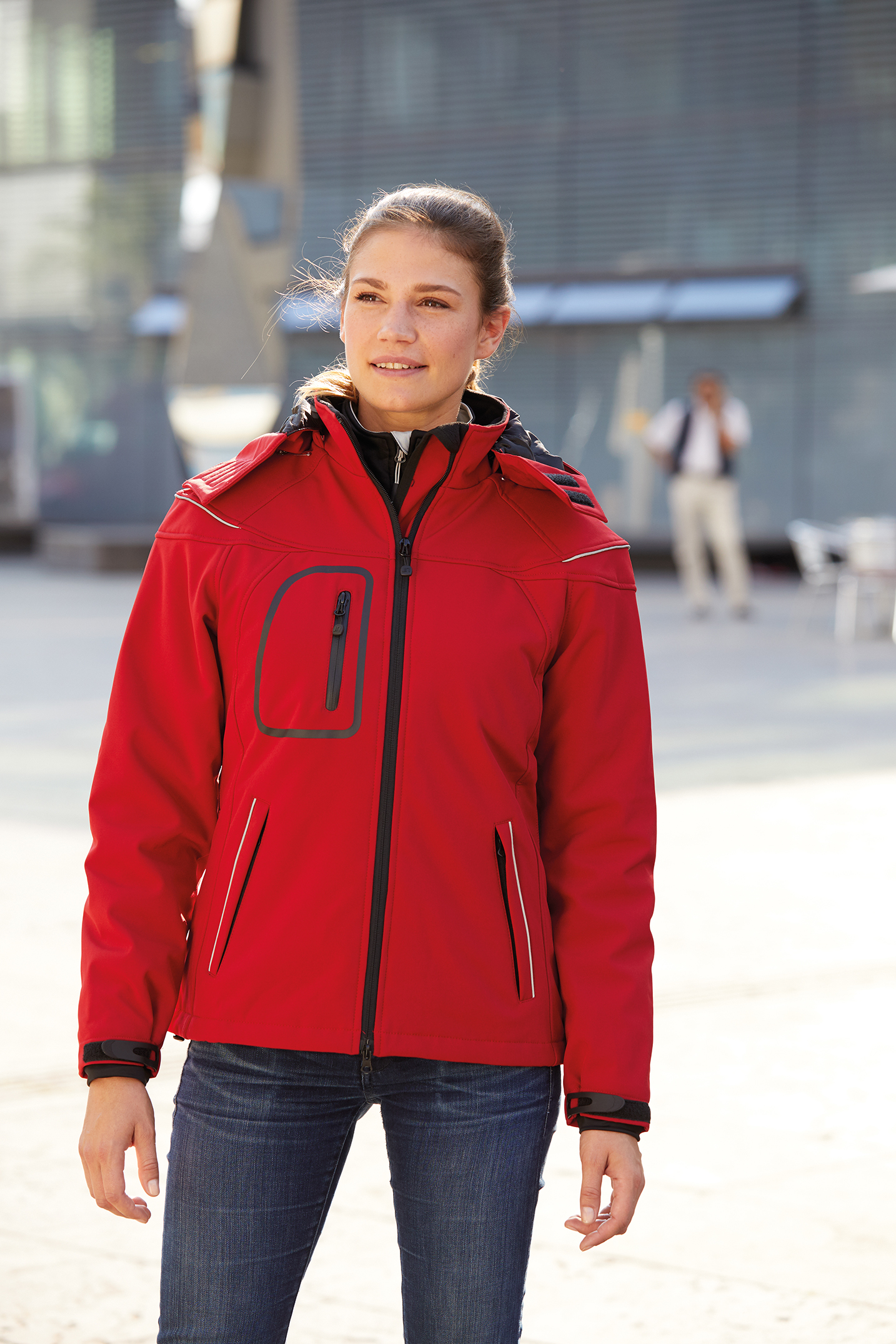Ladies' Winter Softshell Jacket JN1001 Modische Winter Softshelljacke