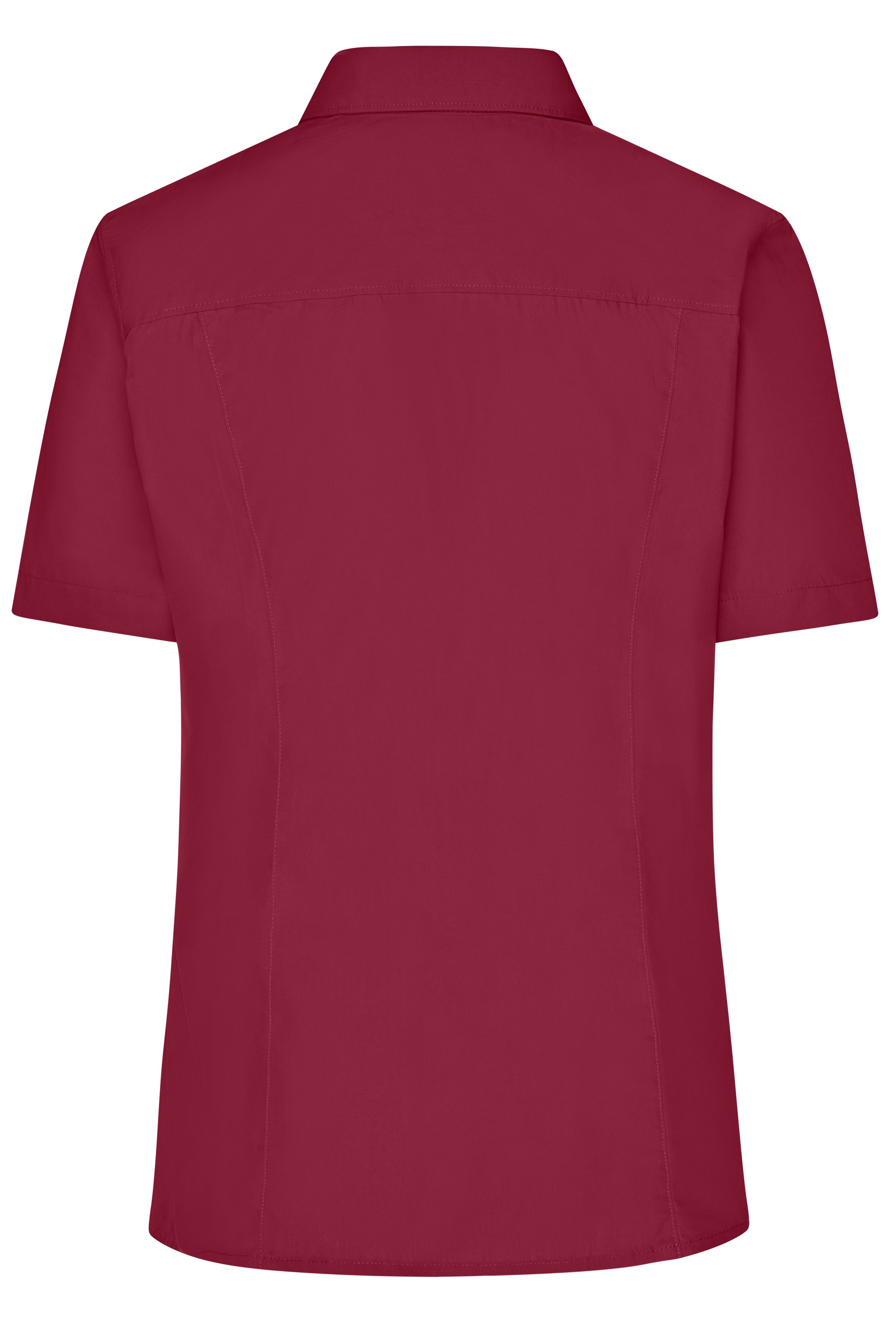 Ladies' Business Shirt Short-Sleeved JN643 Klassisches Shirt aus strapazierfähigem Mischgewebe
