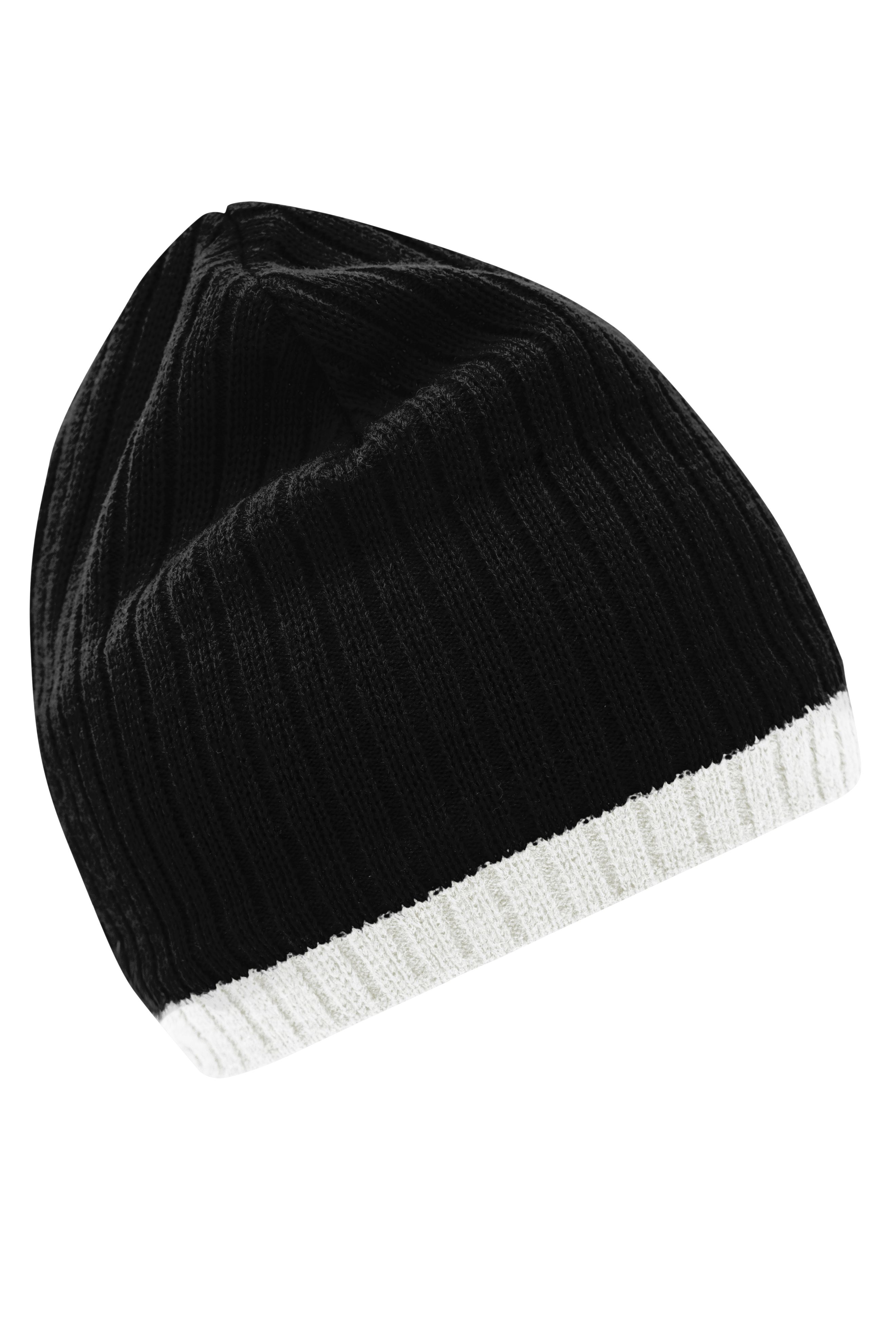 Knitted Hat MB7102 Strickmütze in klassischer Ripp-Optik
