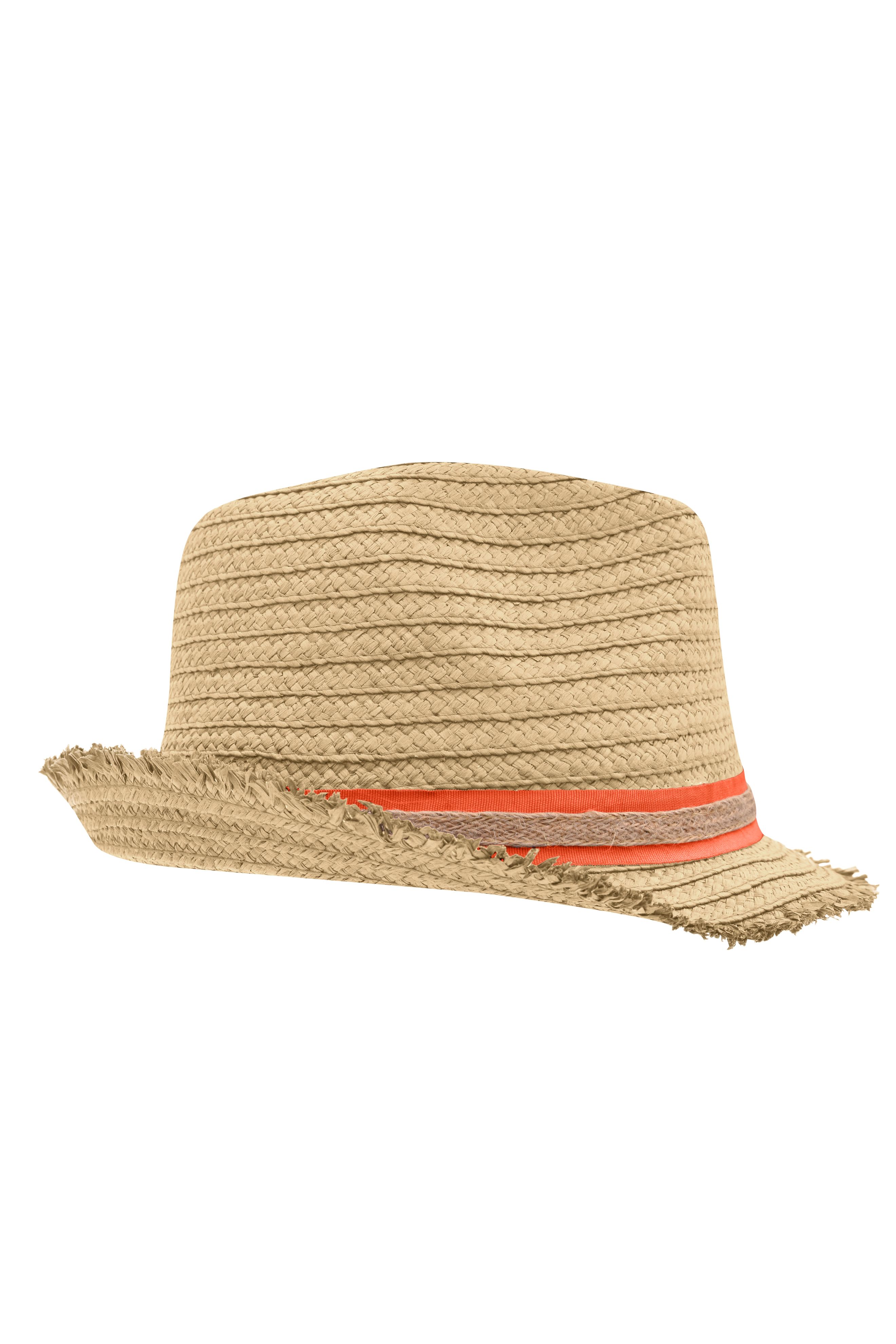 Trendy Summer Hat MB6703 Trendstarker Hut mit modischer Fransenkrempe