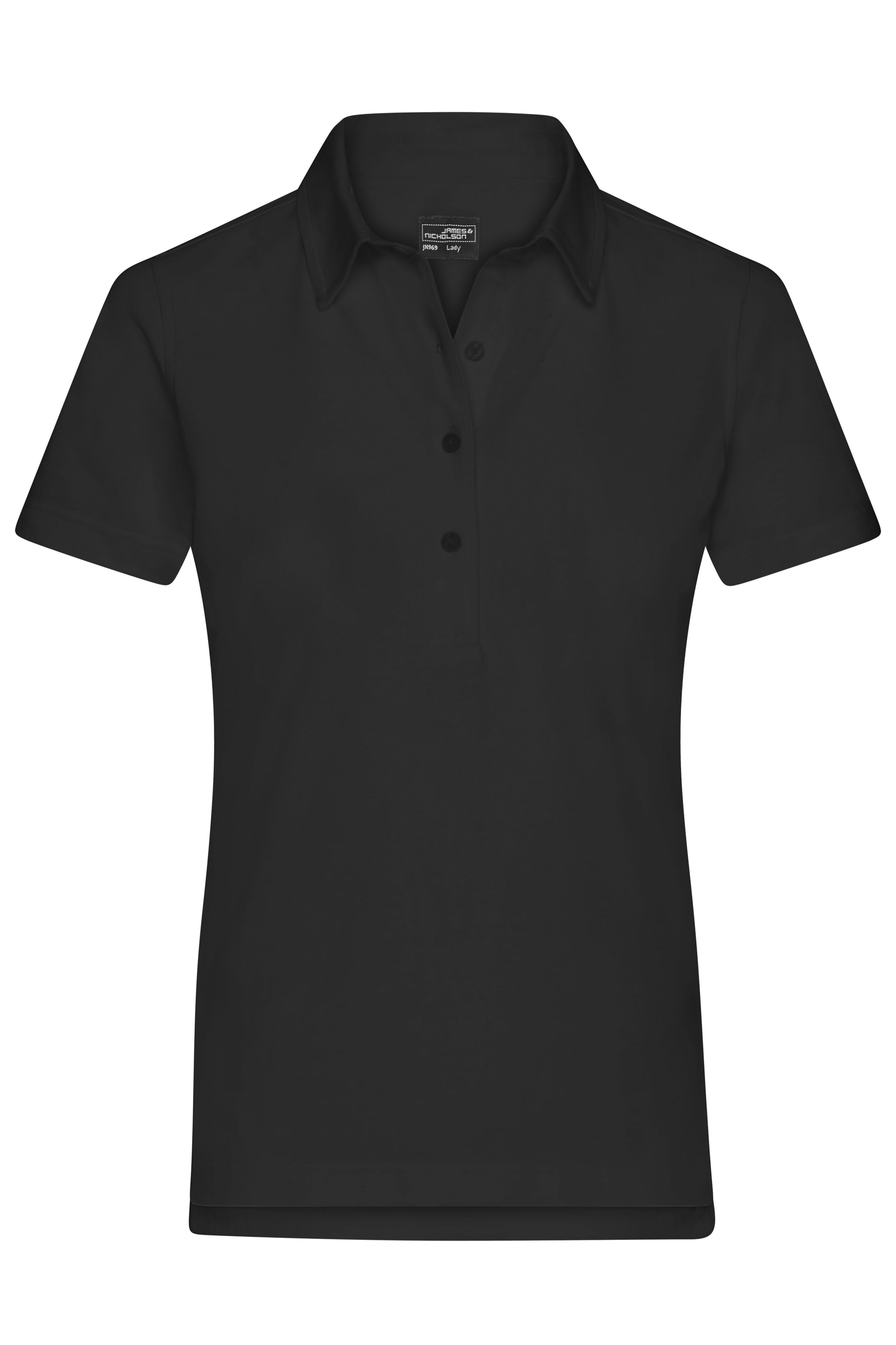 Ladies' Plain Polo JN969 Polo mit konfektioniertem Kragen Ladies' Plain Polo JN969 Polo mit konfektioniertem Kragen