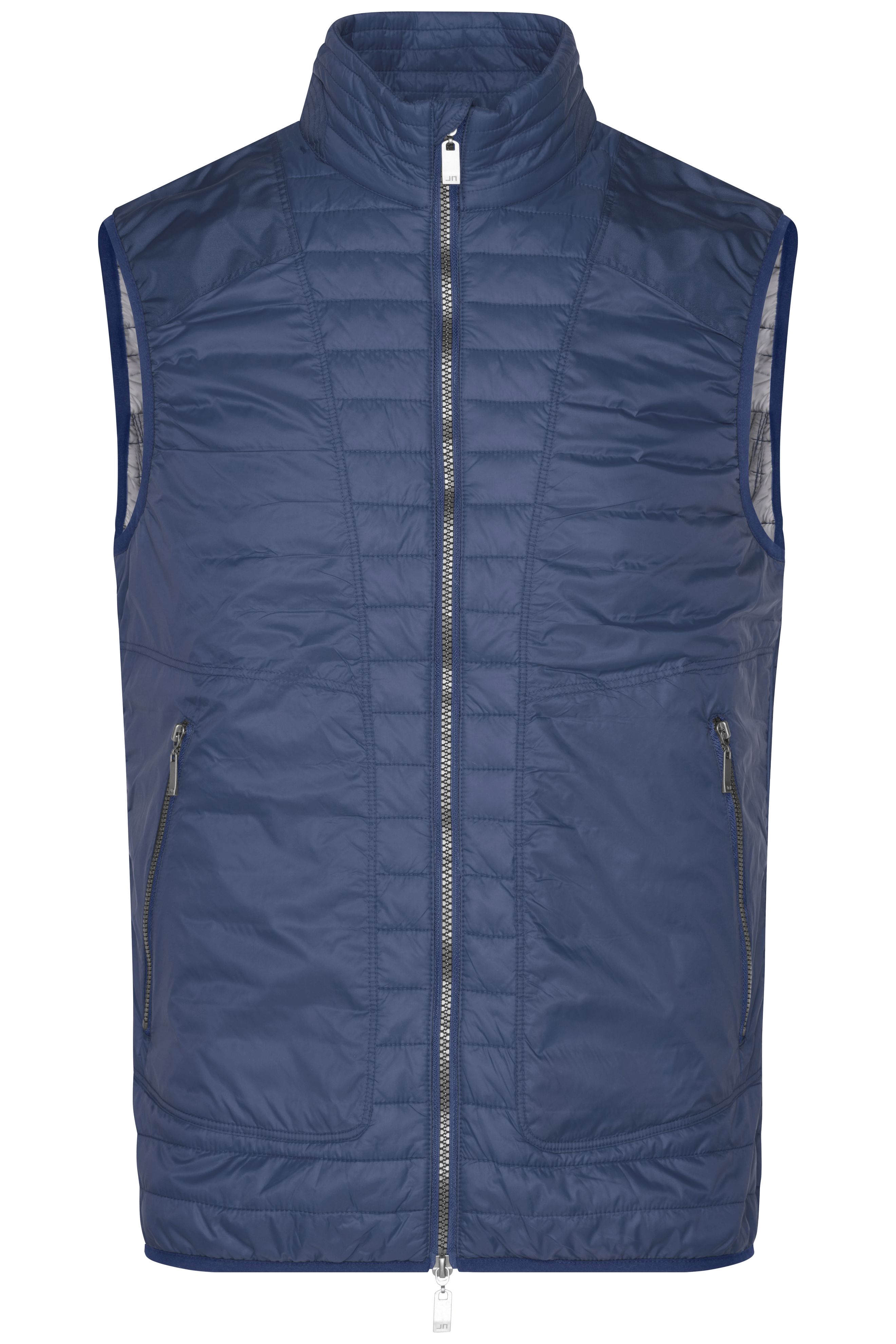 Men's Lightweight Vest JN1110 Wattierte Weste mit DuPont™ Sorona® Wattierung (nachwachsender, pflanzlicher Rohstoff)