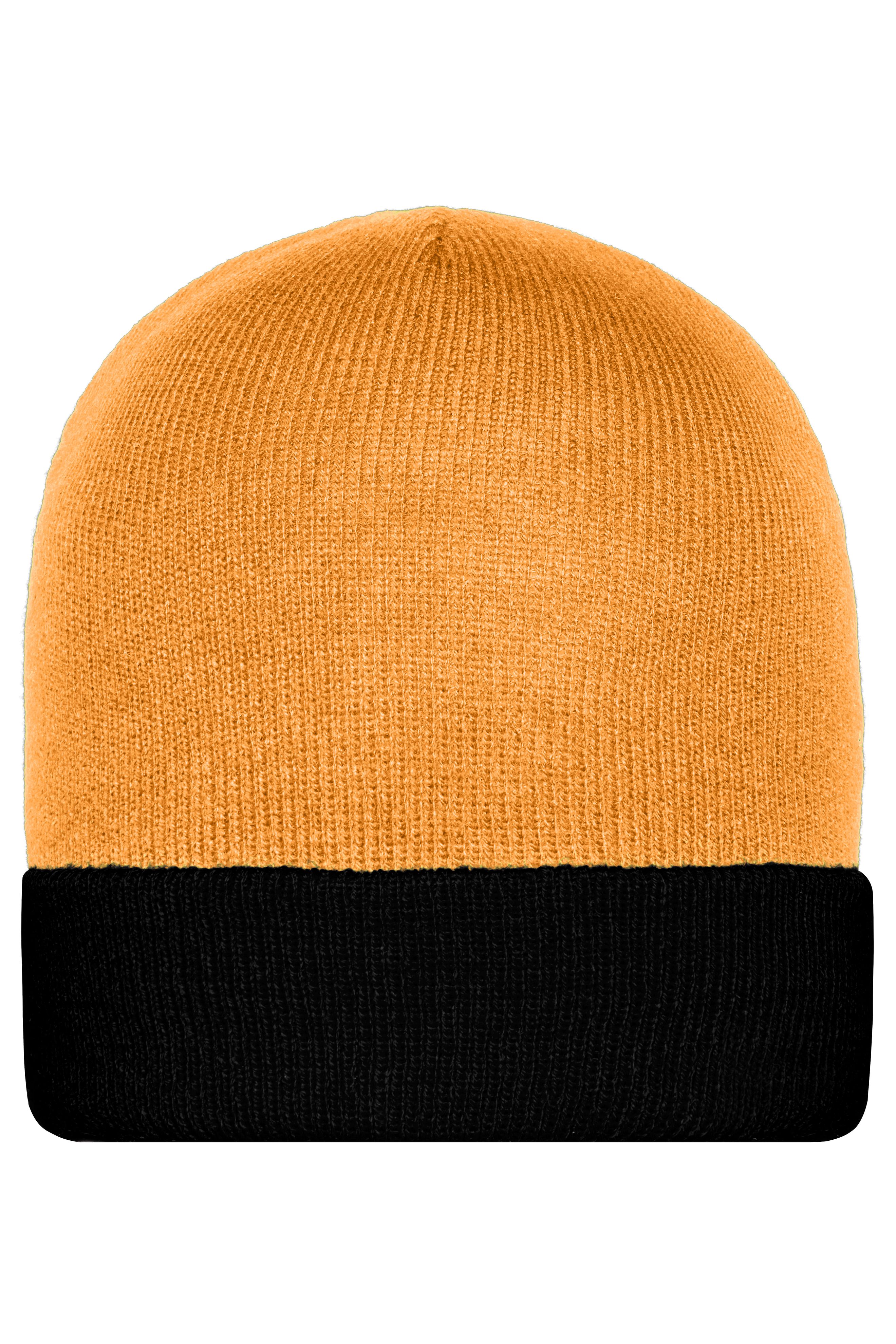 Knitted Cap MB7550 Klassische Strickmütze mit Umschlag