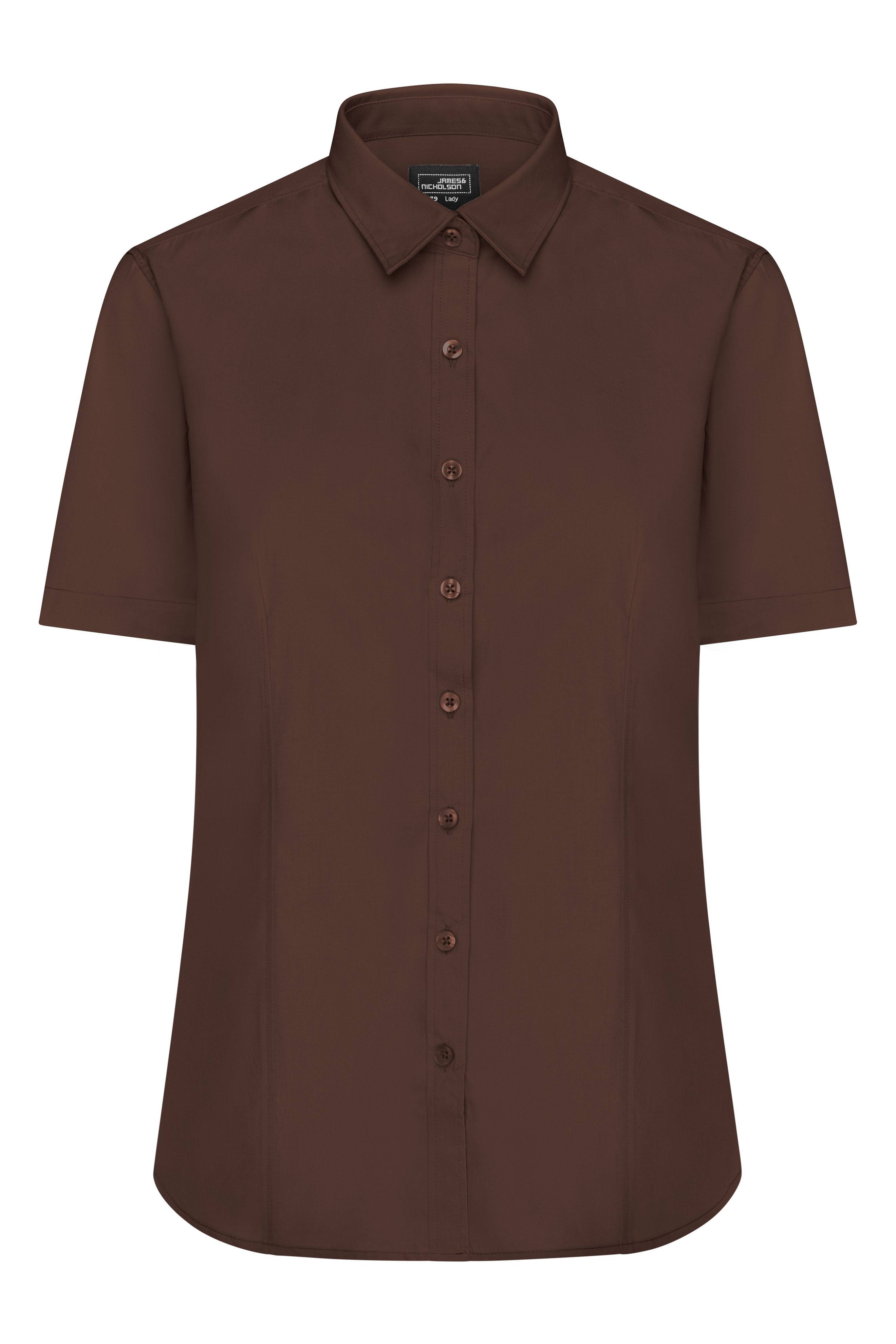 Ladies' Shirt Shortsleeve Poplin JN679 Klassisches Shirt aus pflegeleichtem Mischgewebe Ladies' Shirt Shortsleeve Poplin JN679 Klassisches Shirt aus pflegeleichtem Mischgewebe