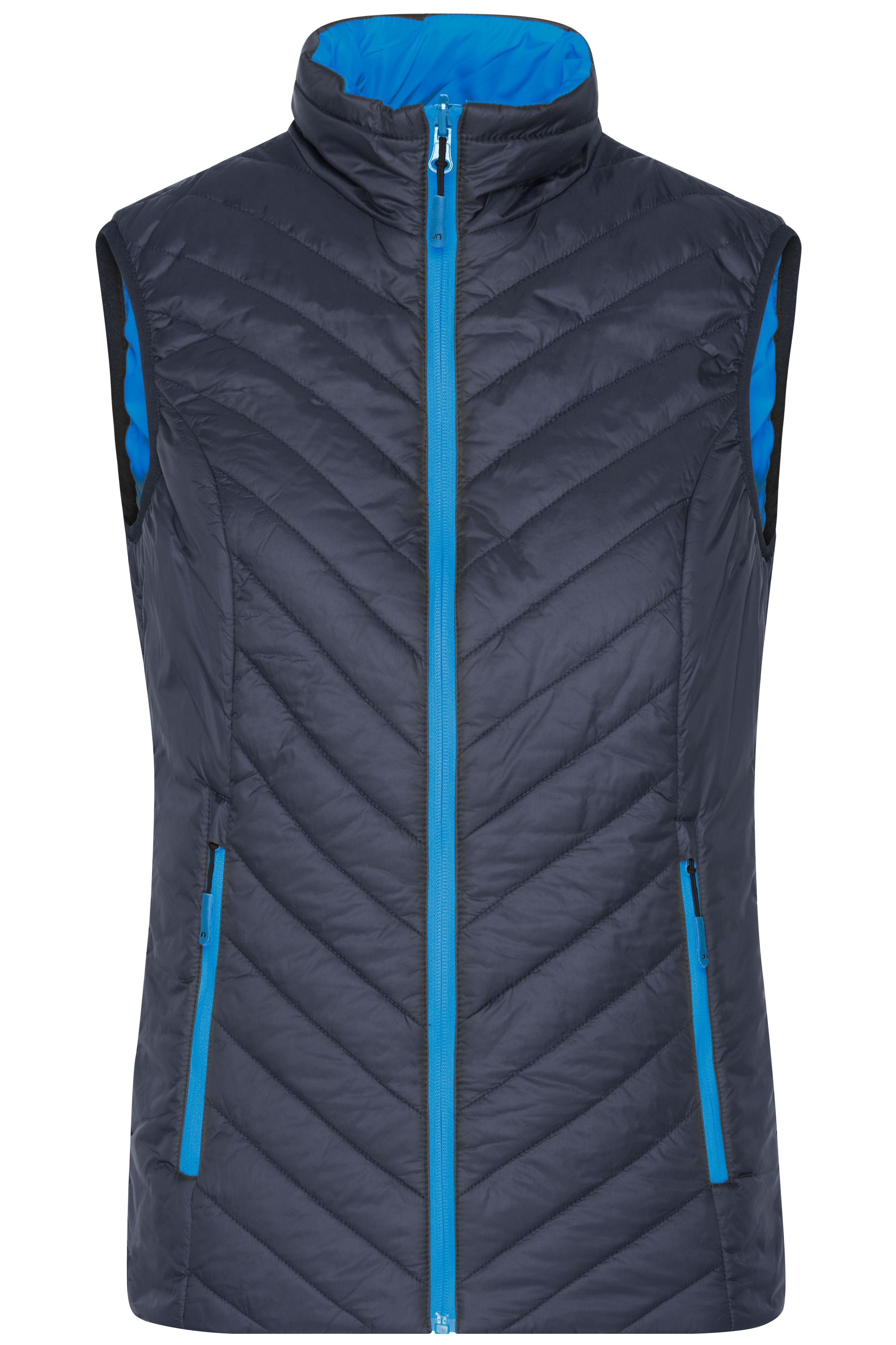 Ladies' Lightweight Vest JN1089 Leichte Wendeweste mit DuPont™ Sorona® Wattierung (nachwachsender, pflanzlicher Rohstoff)