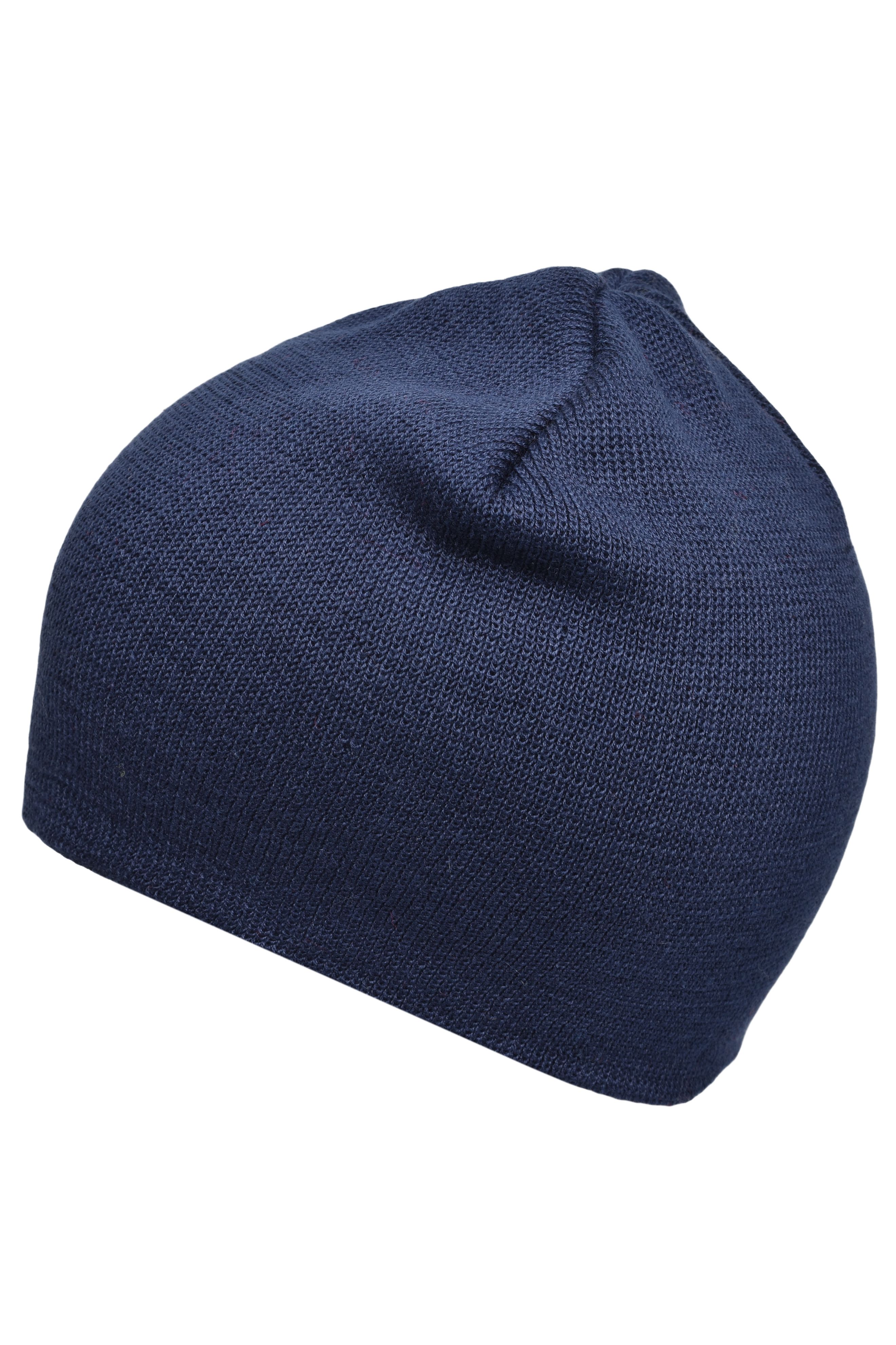 Cotton Beanie MB7926 Enganliegende Strickmütze ohne Umschlag