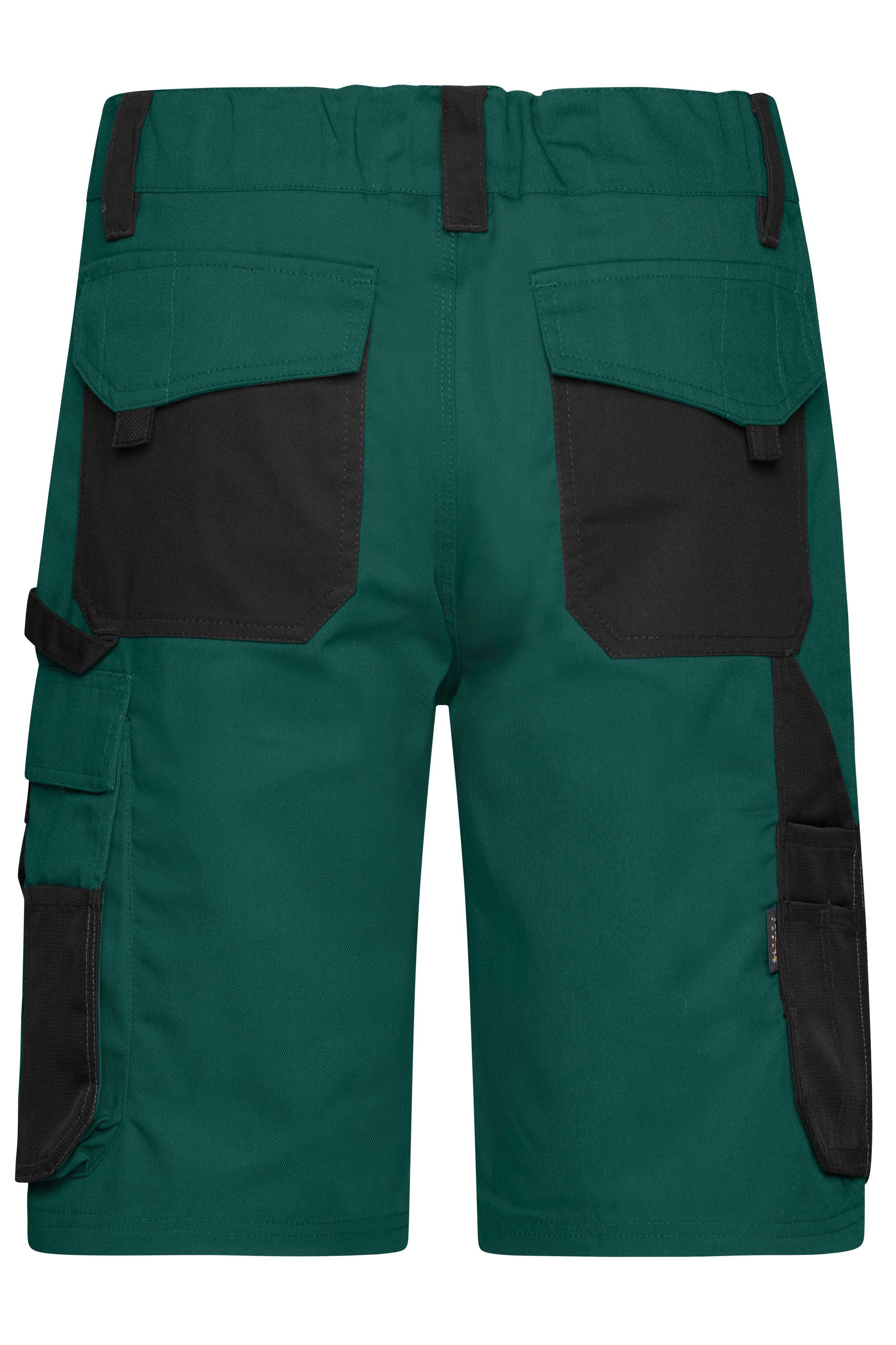 Workwear Bermudas - STRONG - JN835 Spezialisierte Arbeitsshorts mit funktionellen Details