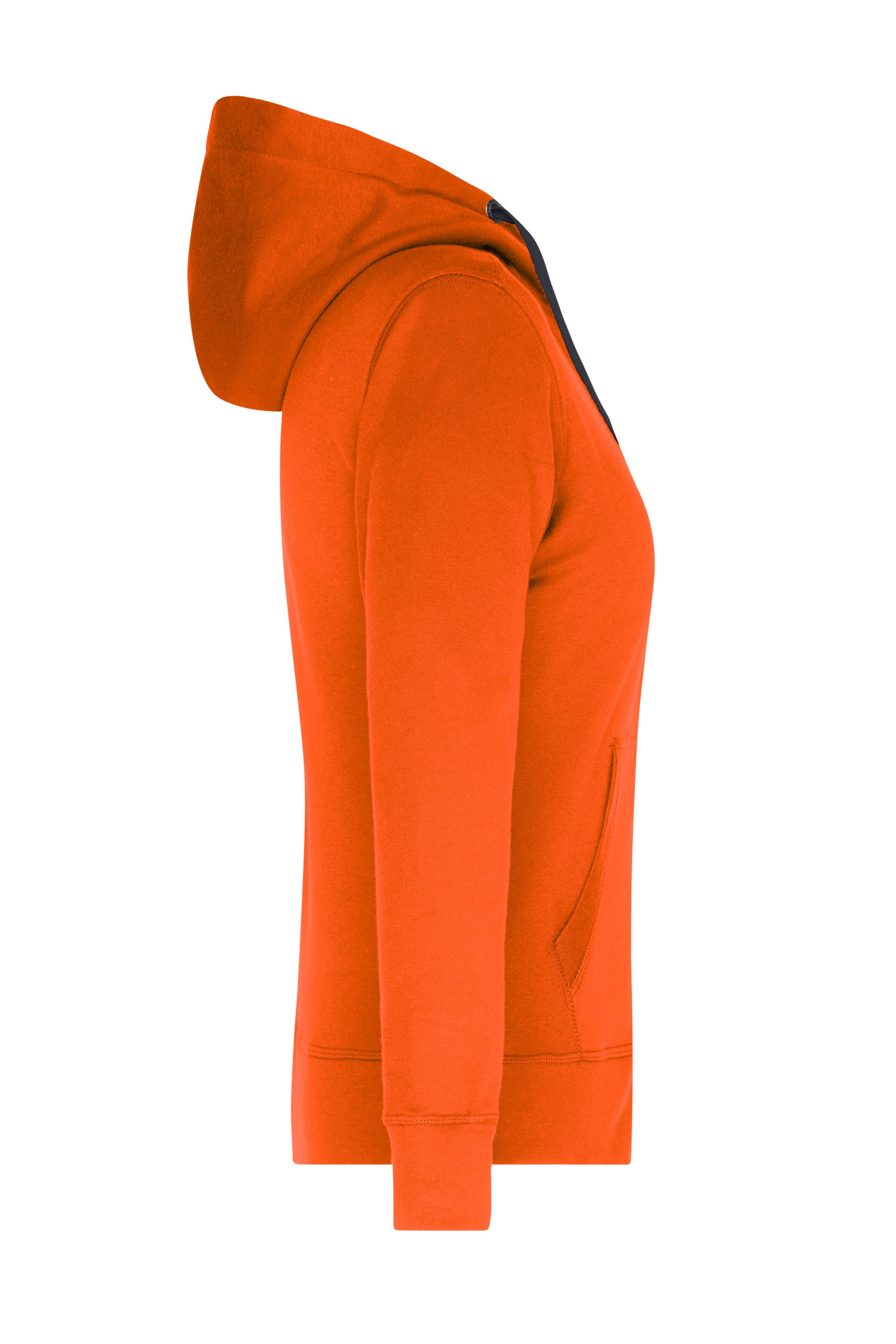 Ladies' Hooded Jacket JN594 Premium Sweat-Jacke mit Bionic®-Finish