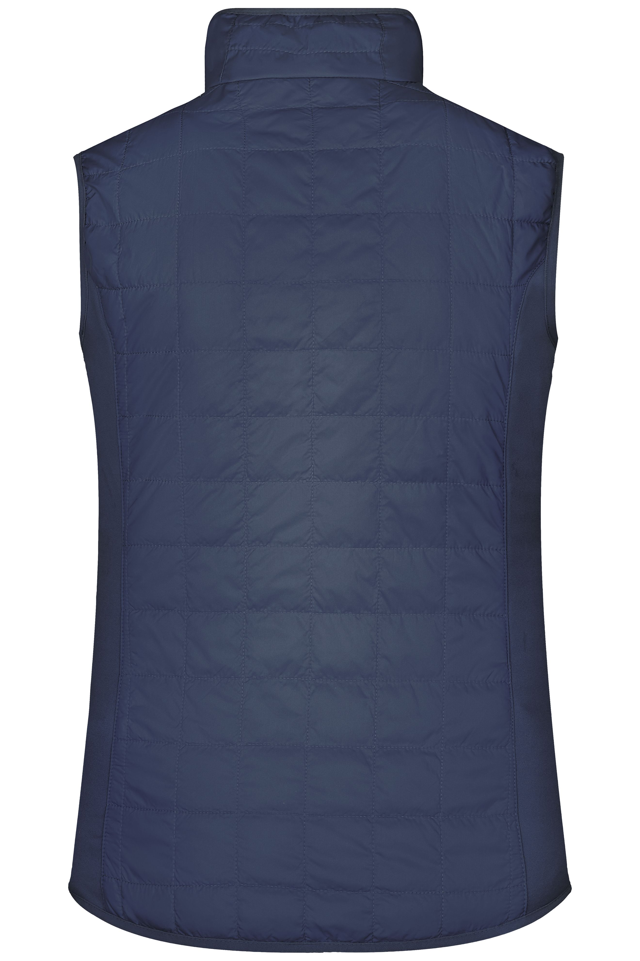 Ladies' Hybrid Vest JN1113 Leicht wattierte Weste im sportlichen Materialmix