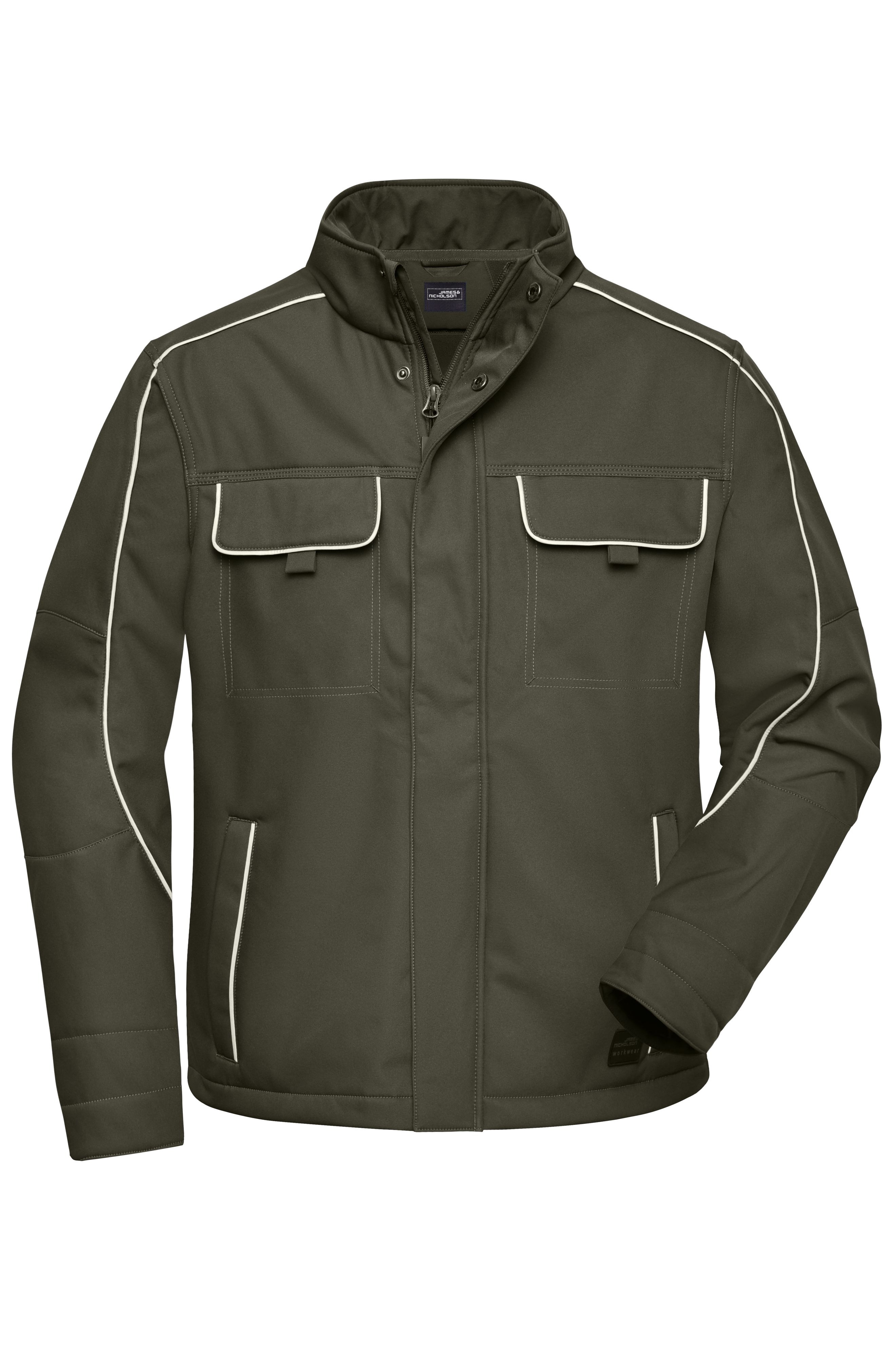 Workwear Softshell Jacket - SOLID - JN884 Professionelle Softshelljacke im cleanen Look mit hochwertigen Details