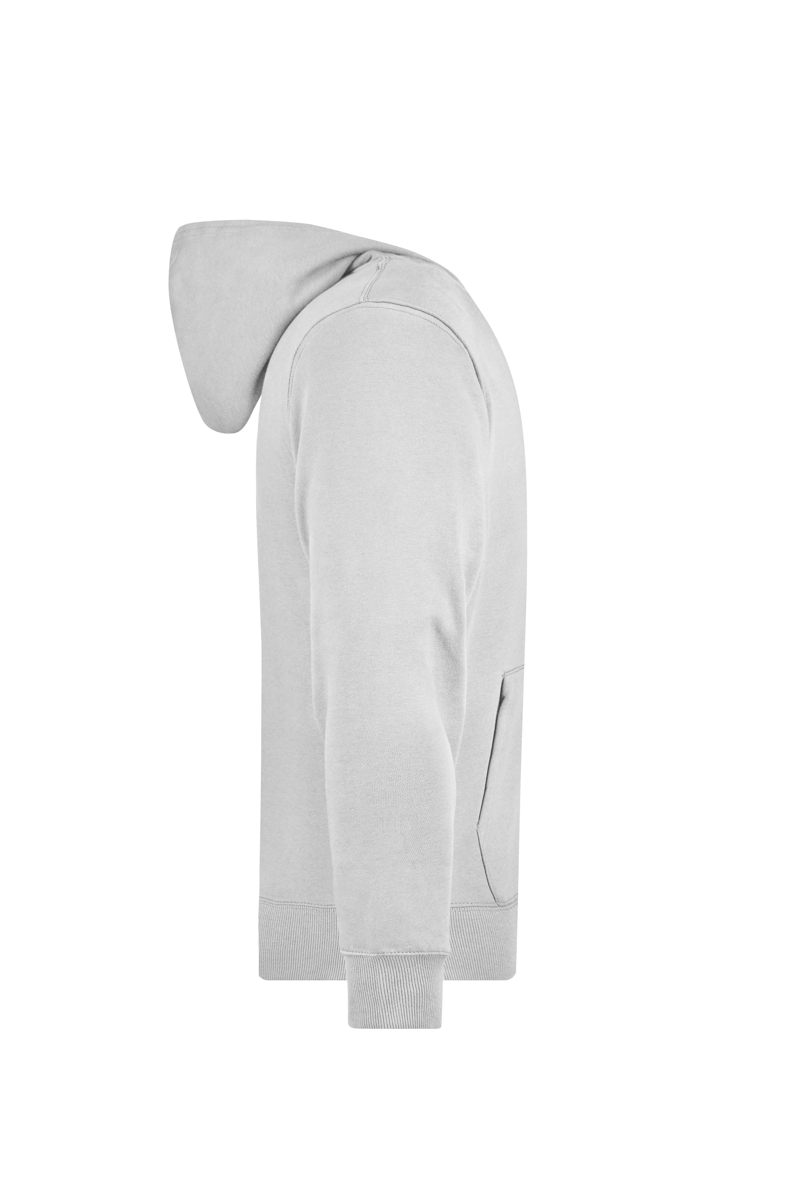 Men's Hooded Jacket JN042 Kapuzen-Jacke aus formbeständiger Sweat-Qualität