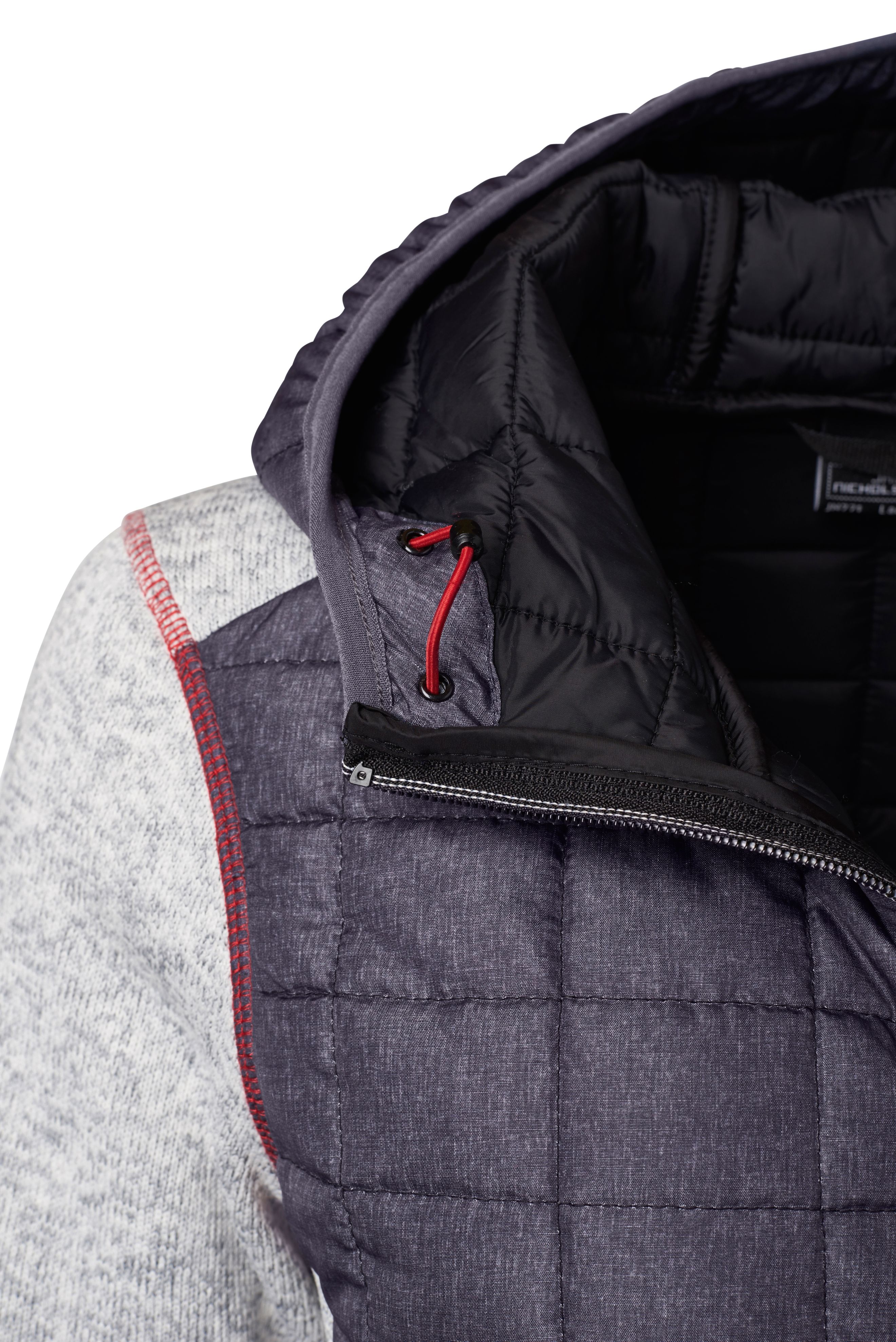 Ladies' Knitted Hybrid Jacket JN771 Strickfleecejacke im stylischen Materialmix Ladies' Knitted Hybrid Jacket JN771 Strickfleecejacke im stylischen Materialmix