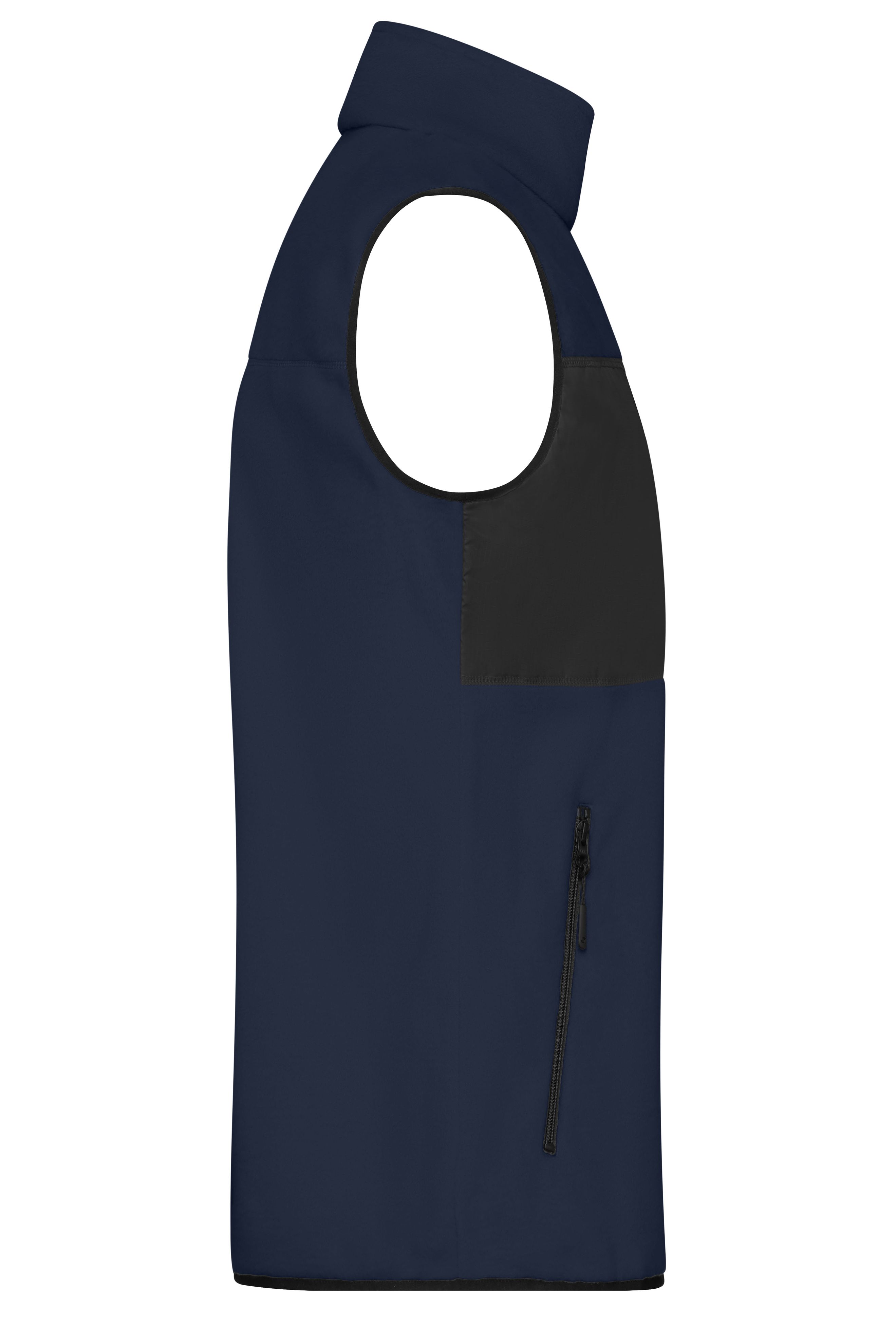 Men's Fleece Vest JN1310 Fleeceweste im Materialmix Men's Fleece Vest JN1310 Fleeceweste im Materialmix
