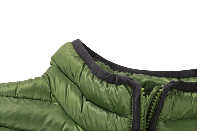 Men's Quilted Down Jacket JN1082 Sportliche Daunenjacke mit Stehkragen