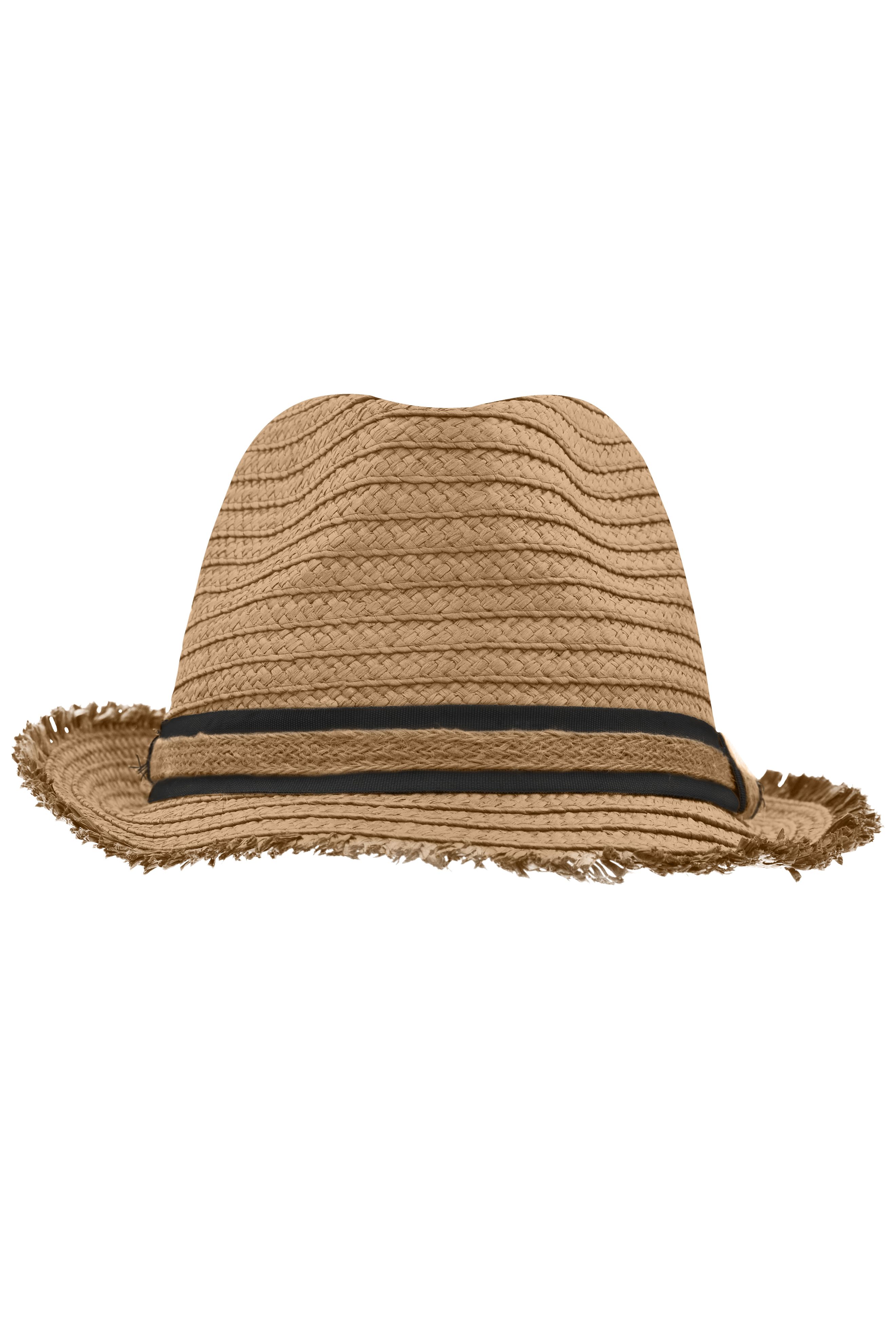 Trendy Summer Hat MB6703 Trendstarker Hut mit modischer Fransenkrempe