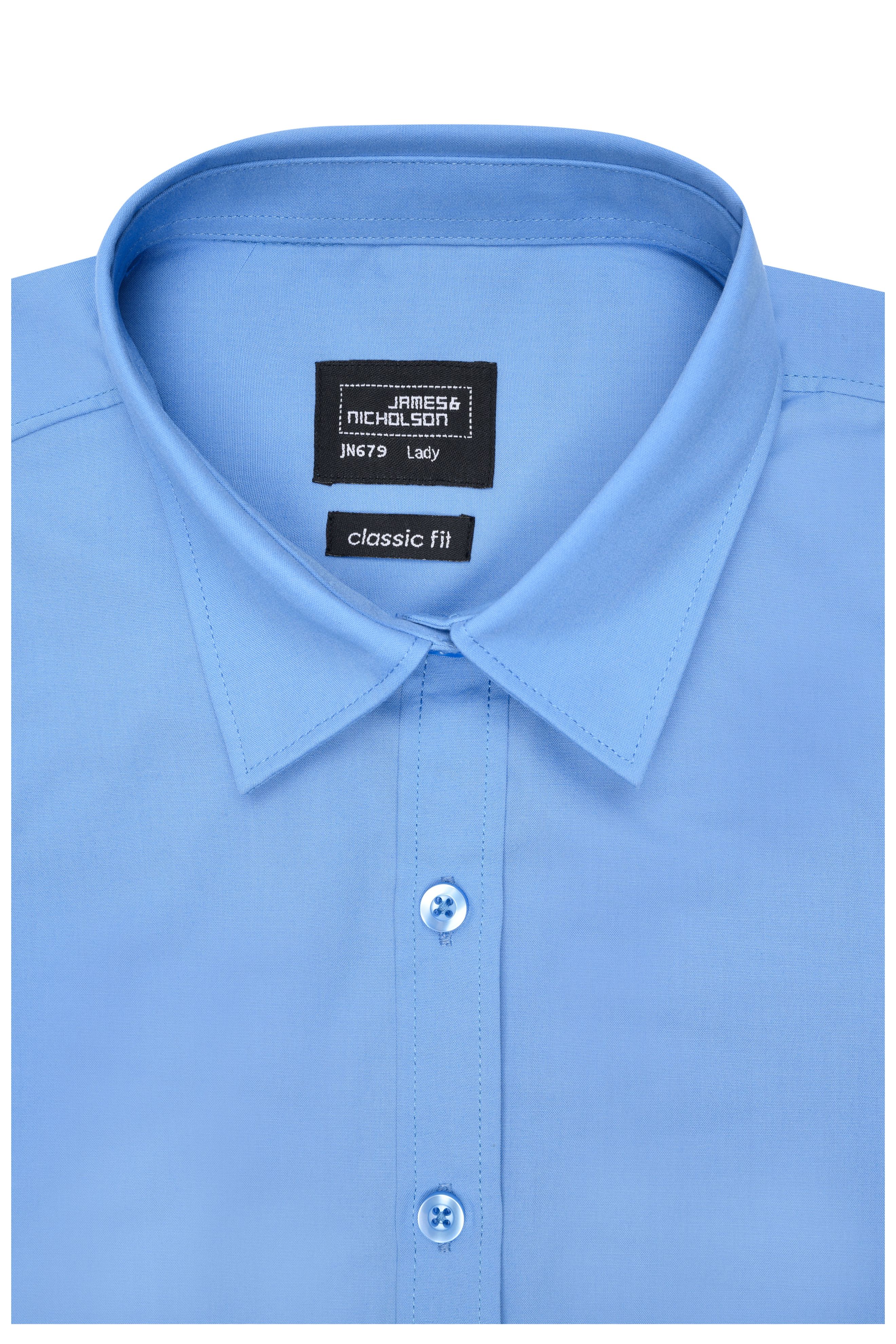 Ladies' Shirt Shortsleeve Poplin JN679 Klassisches Shirt aus pflegeleichtem Mischgewebe Ladies' Shirt Shortsleeve Poplin JN679 Klassisches Shirt aus pflegeleichtem Mischgewebe