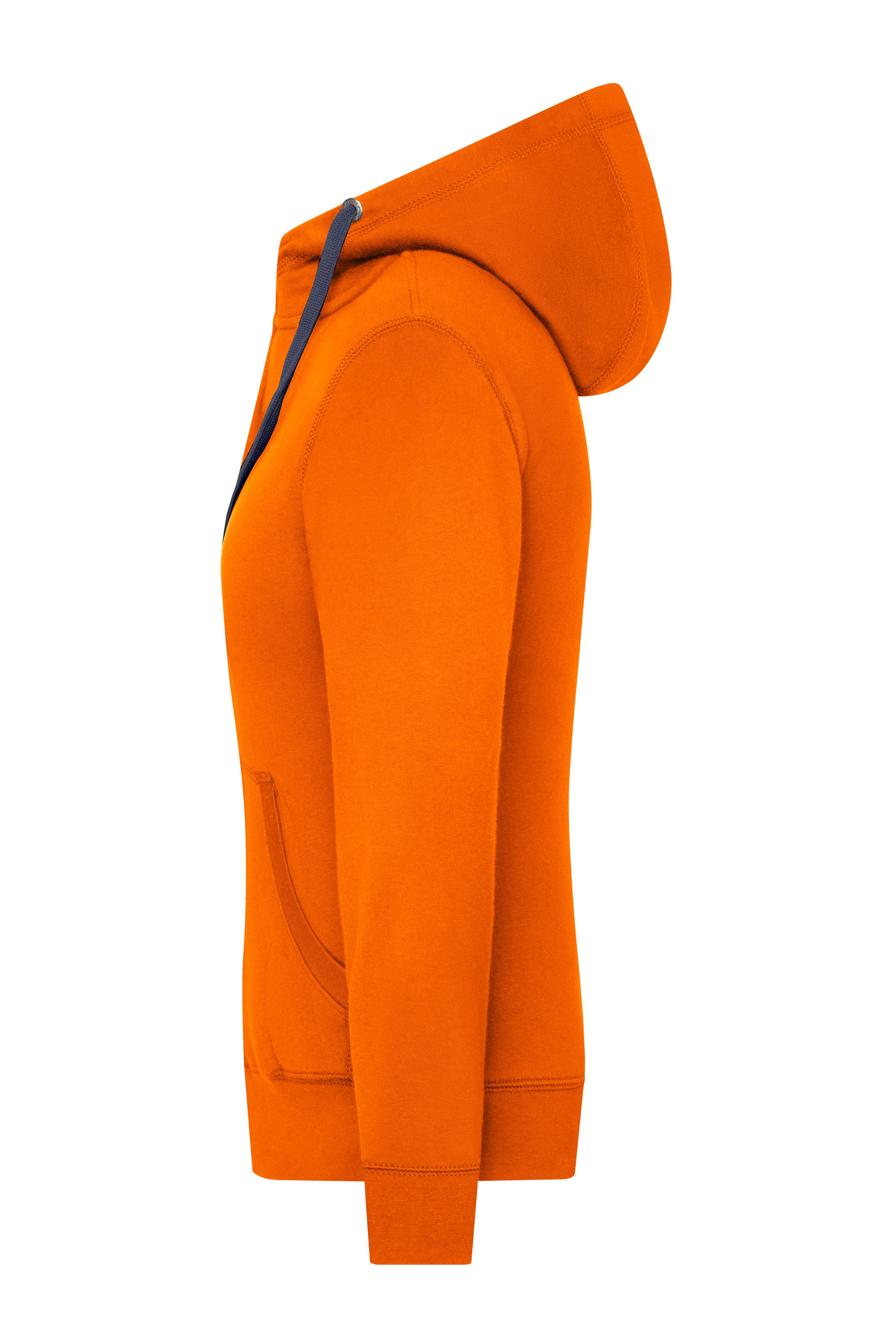 Ladies' Lifestyle Zip-Hoody JN962 Sweat-Jacke mit Reißverschluss und Kapuze