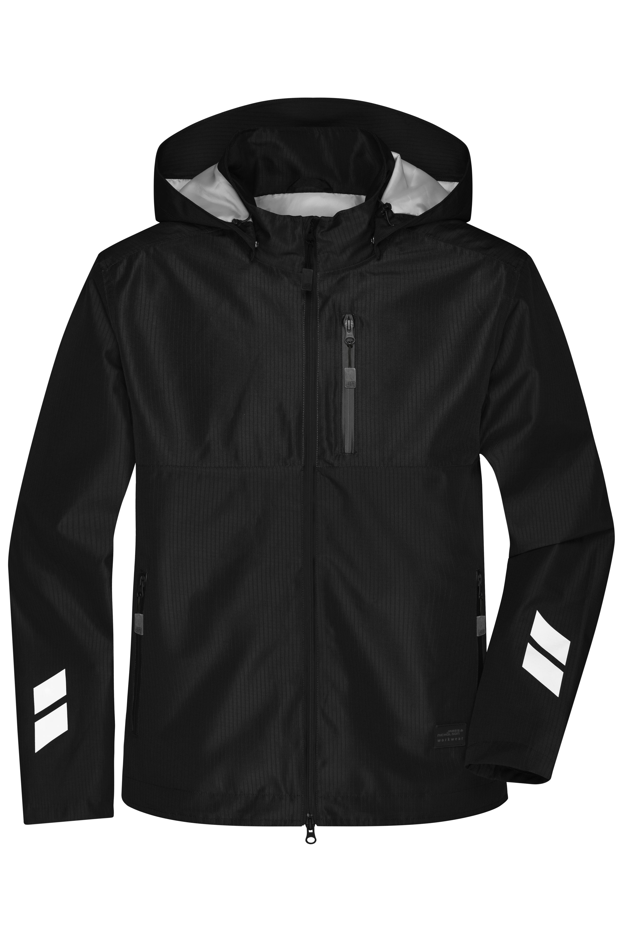 Hardshell Workwear Jacket JN1814 Professionelle, wind- und wasserdichte, atmungsaktive Arbeitsjacke für extreme Wetterbedingungen