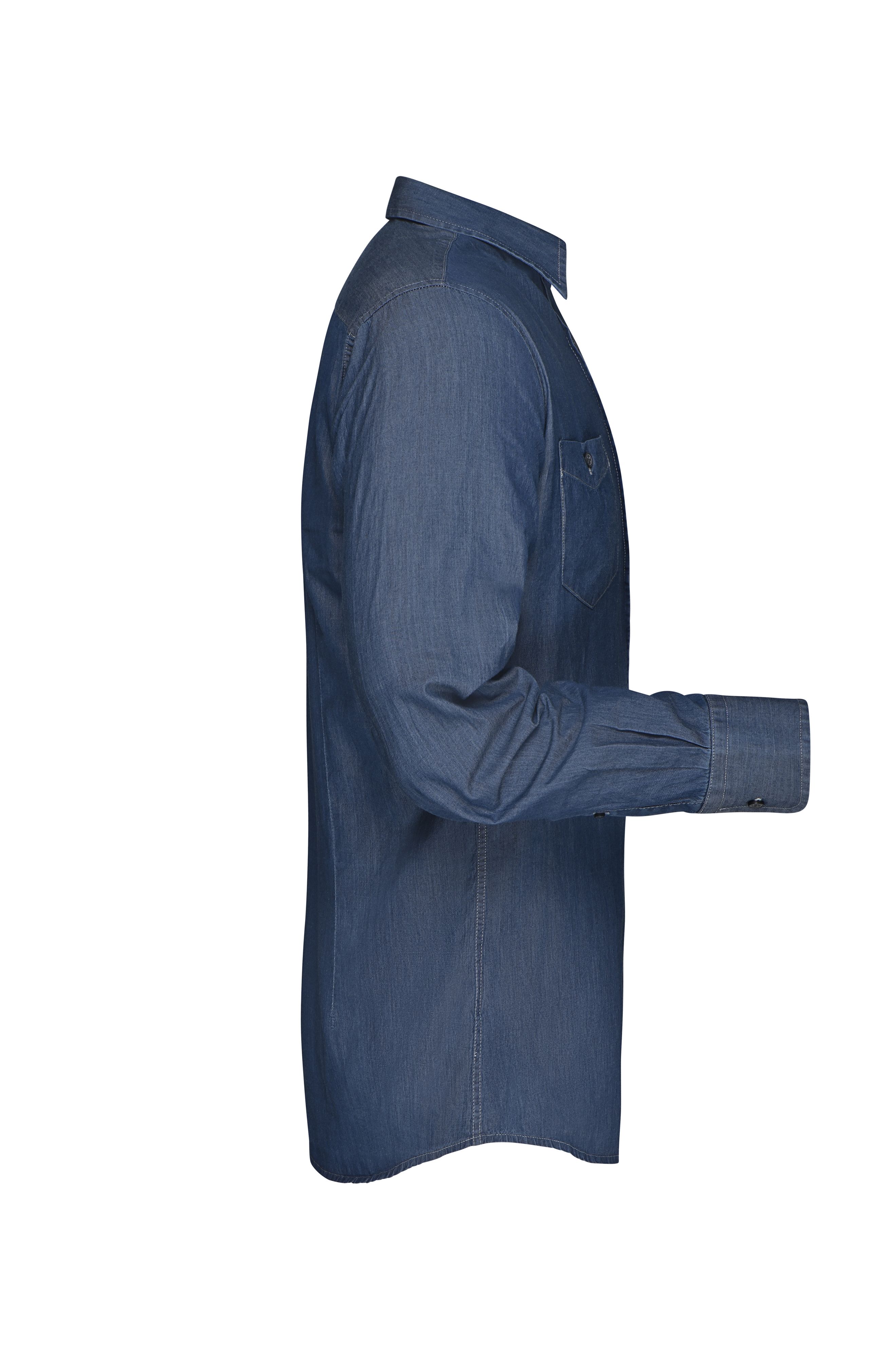 Men's Denim Shirt JN629 Trendiges Jeanshemd Men's Denim Shirt JN629 Trendiges Jeanshemd
