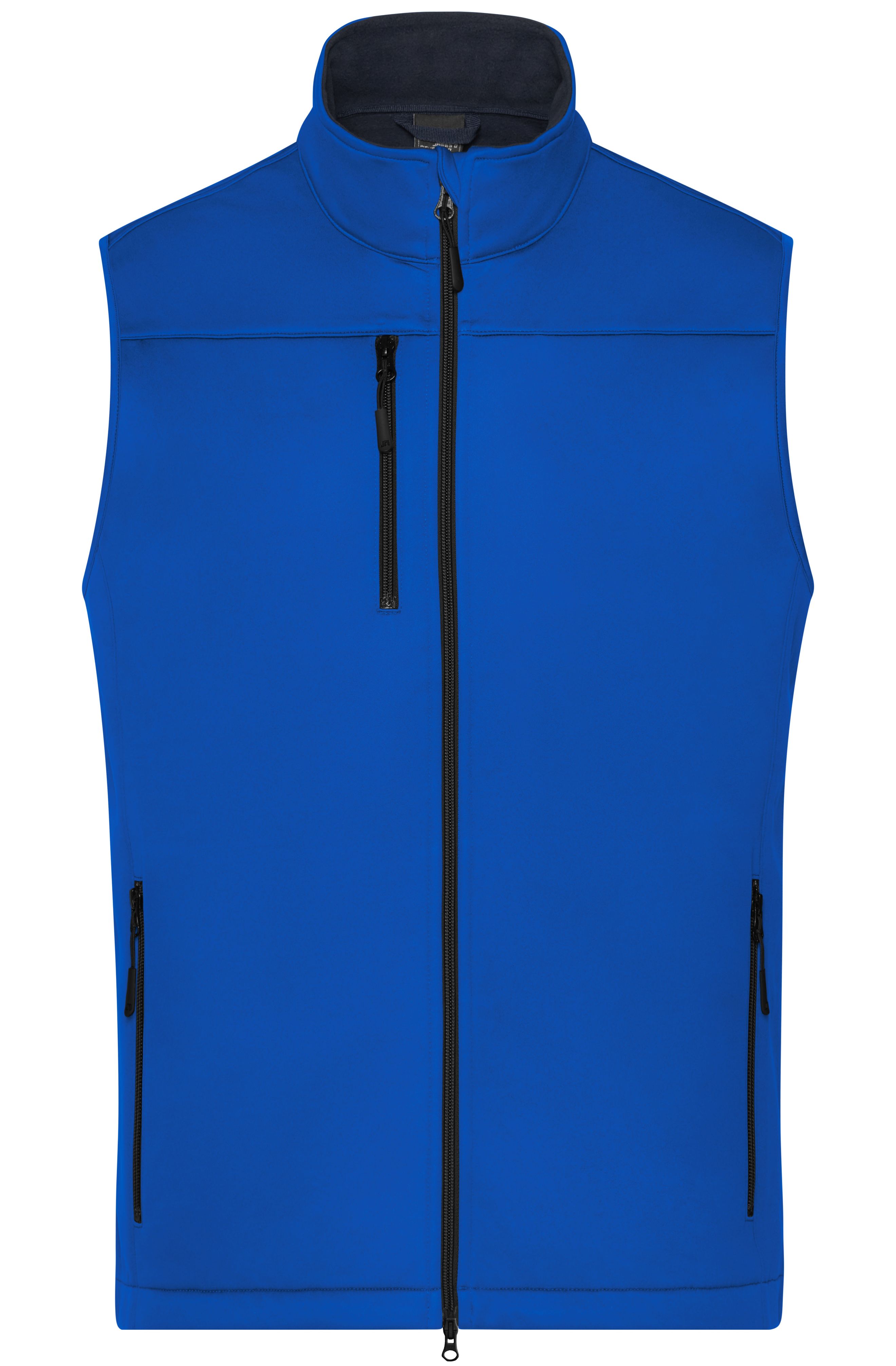 Men's Softshell Vest JN1170 Klassische Softshellweste im sportlichen Design aus recyceltem Polyester