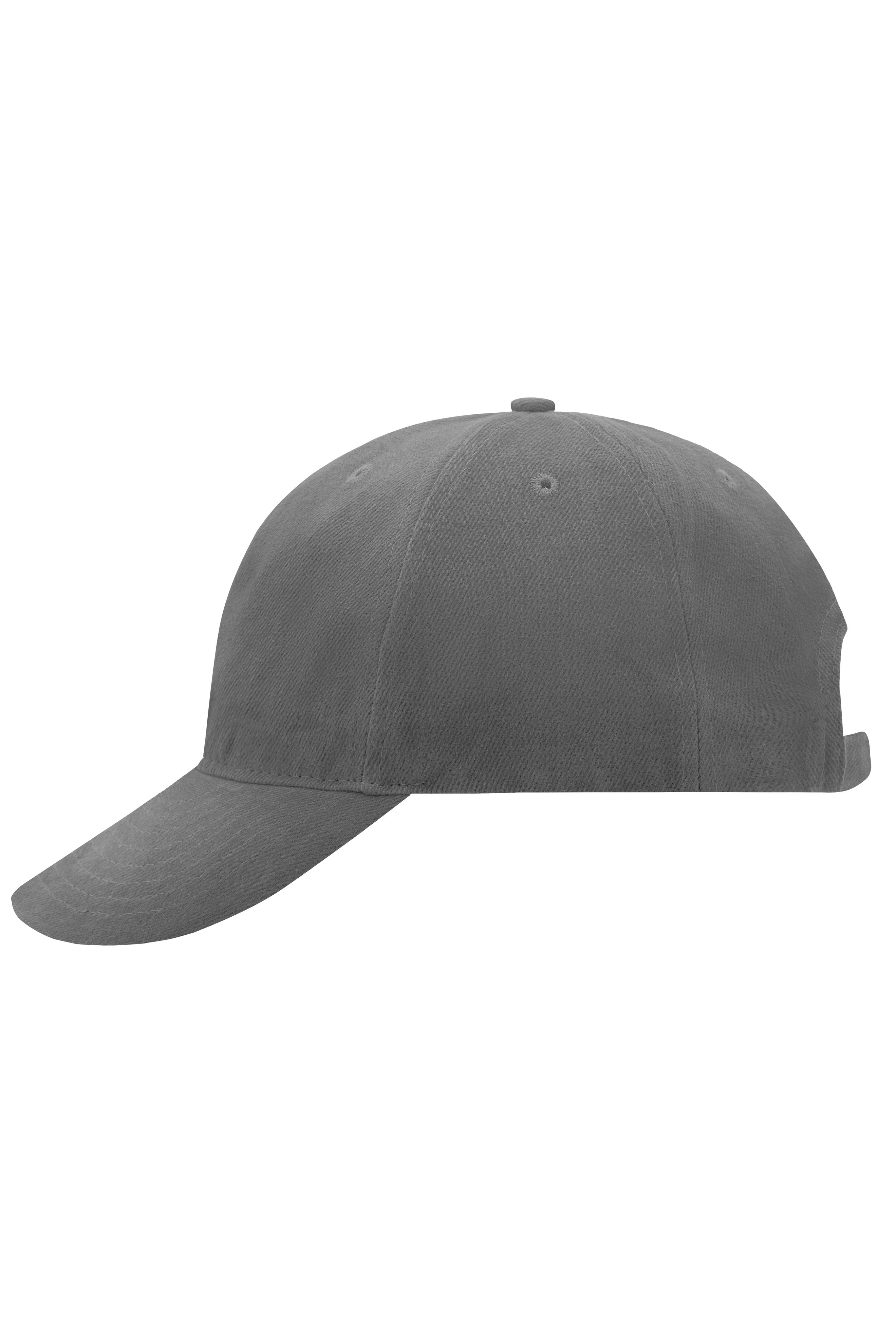 6 Panel Softlining Raver Cap MB6126 Hochwertiges 6 Panel Cap mit leichter Laminierung für einfaches Besticken
