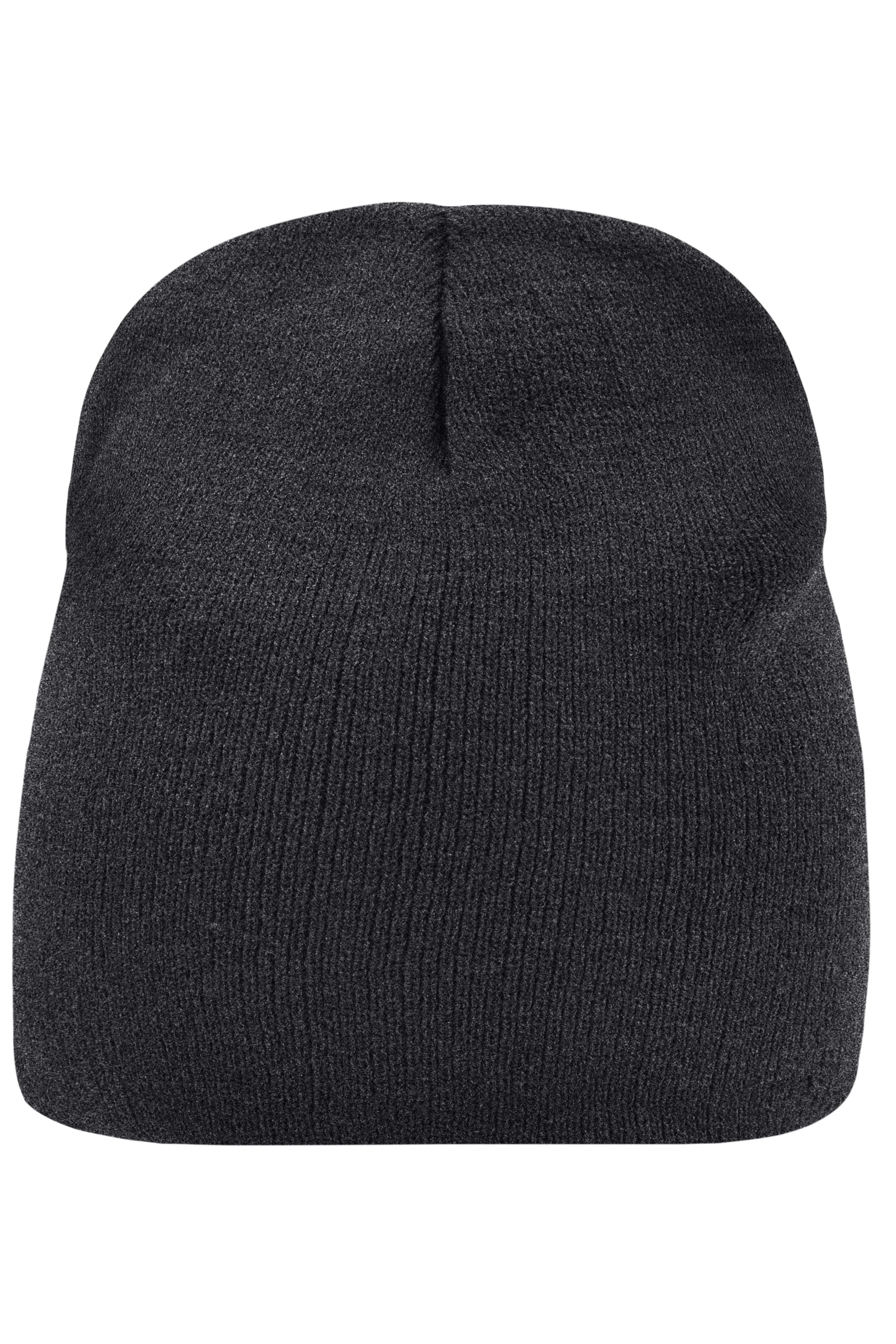 Beanie No.1 MB7580 Enganliegende Strickmütze ohne Umschlag