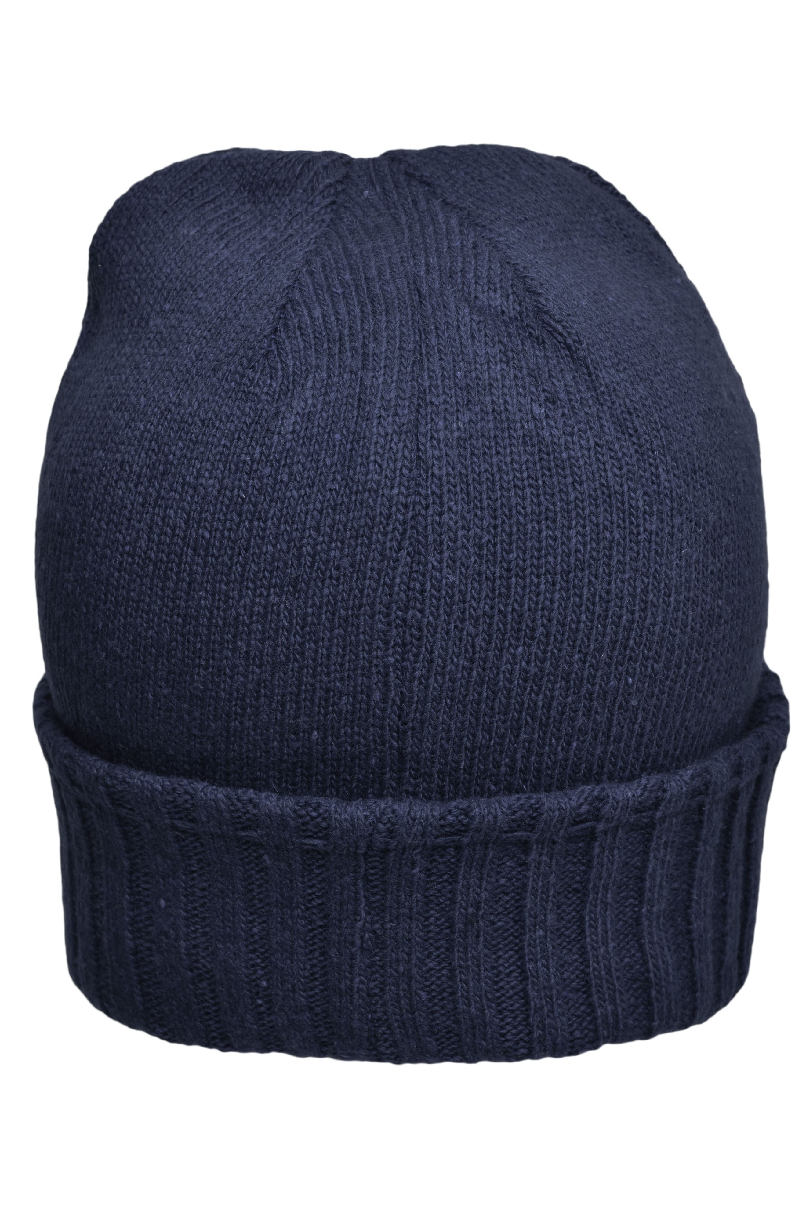 Melange Hat Basic MB7979 Elegante Strickmütze mit Krempe