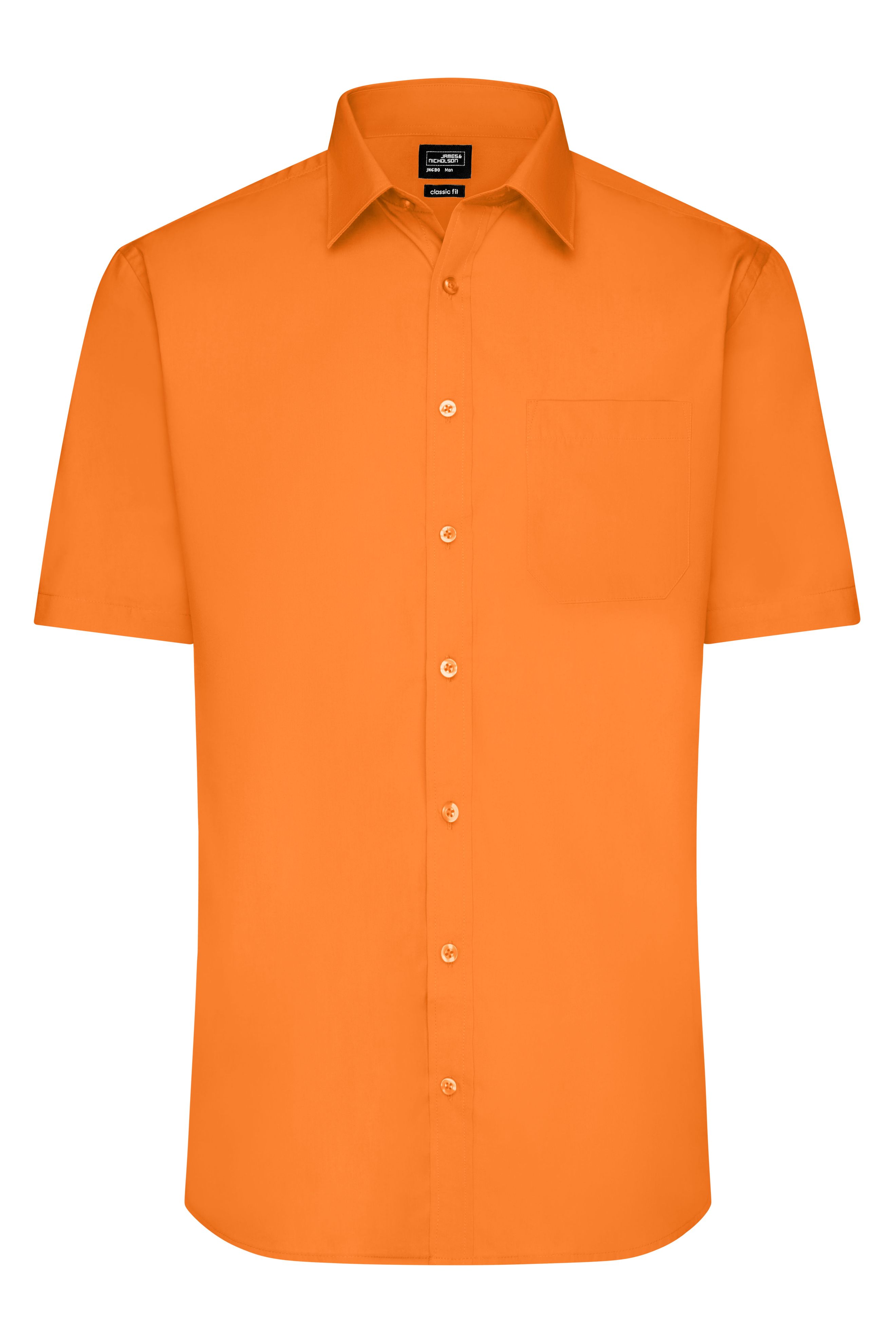 Men's Shirt Shortsleeve Poplin JN680 Klassisches Shirt aus pflegeleichtem Mischgewebe Men's Shirt Shortsleeve Poplin JN680 Klassisches Shirt aus pflegeleichtem Mischgewebe
