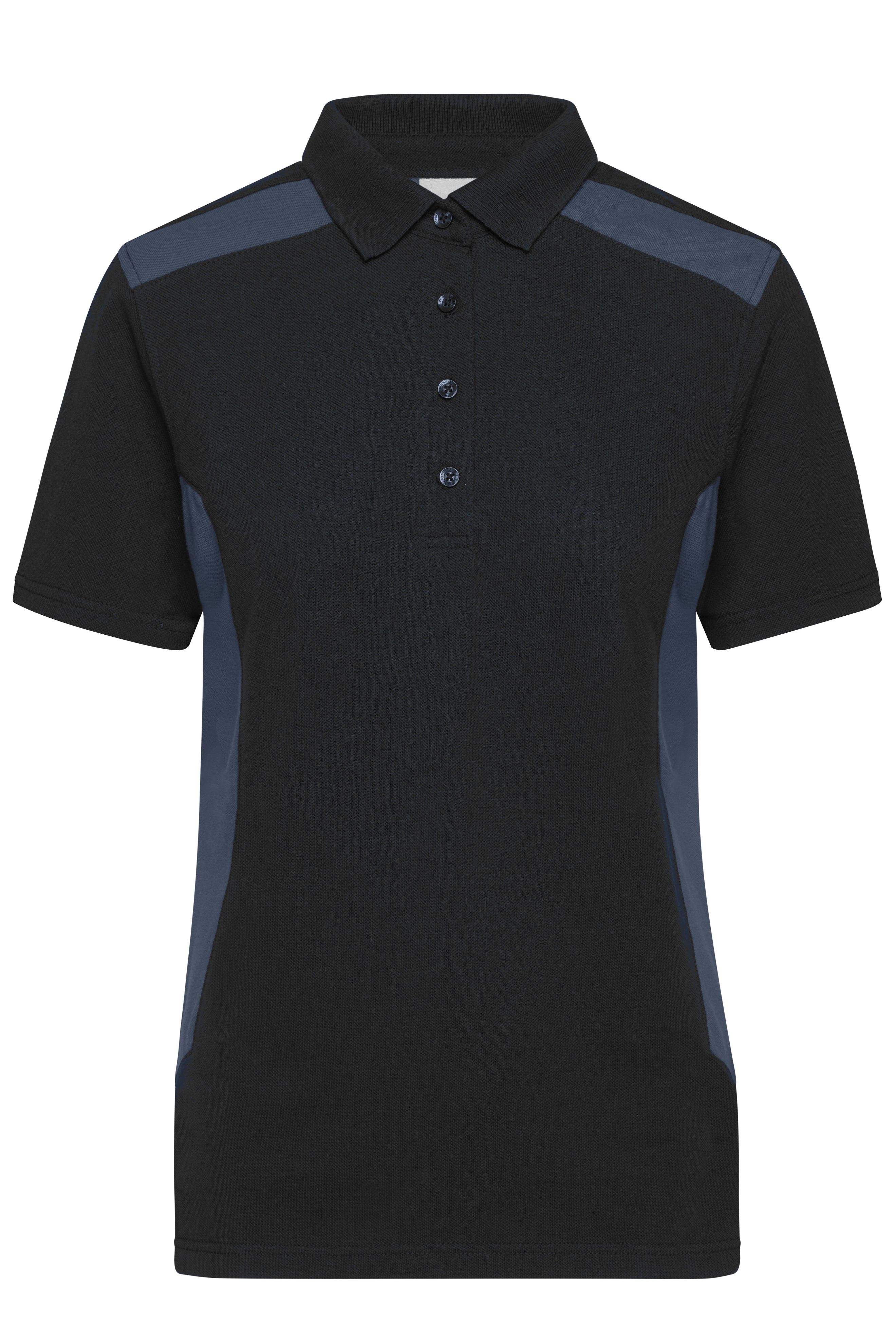 Ladies' Workwear Polo - STRONG - JN1825 Strapazierfähiges und pflegeleichtes Polo mit Kontrasteinsätzen