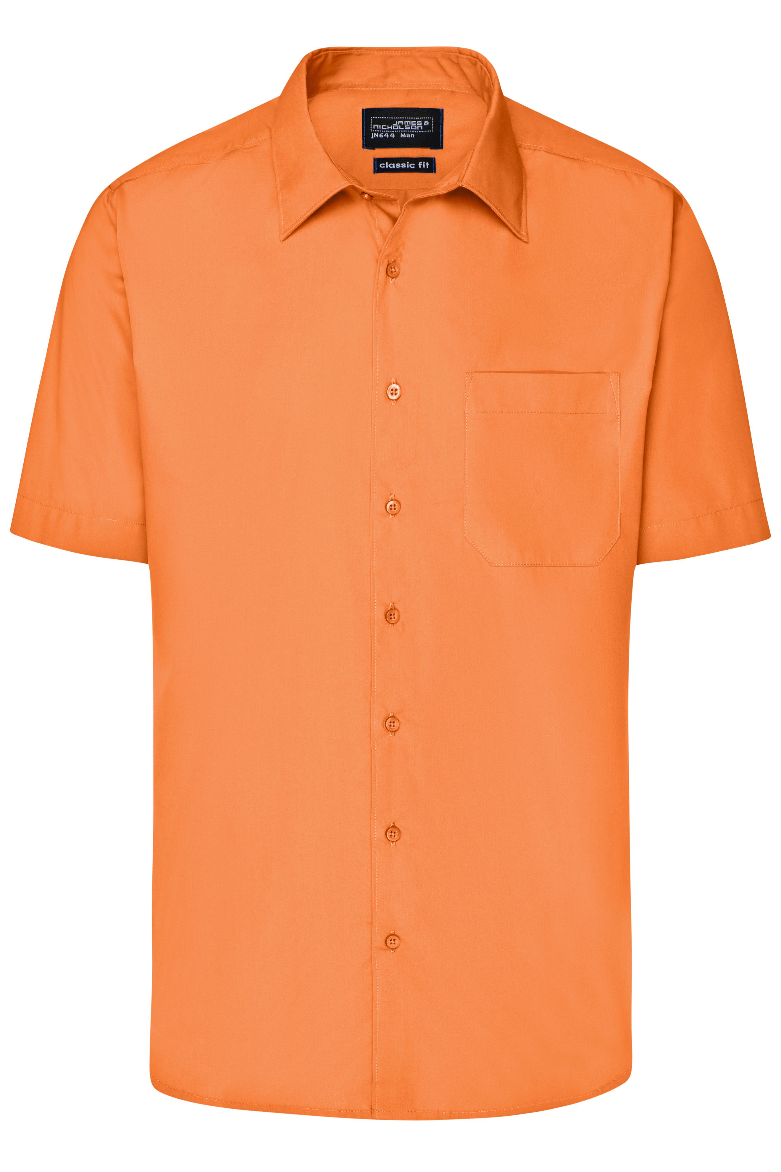 Men's Business Shirt Short-Sleeved JN644 Klassisches Shirt aus strapazierfähigem Mischgewebe