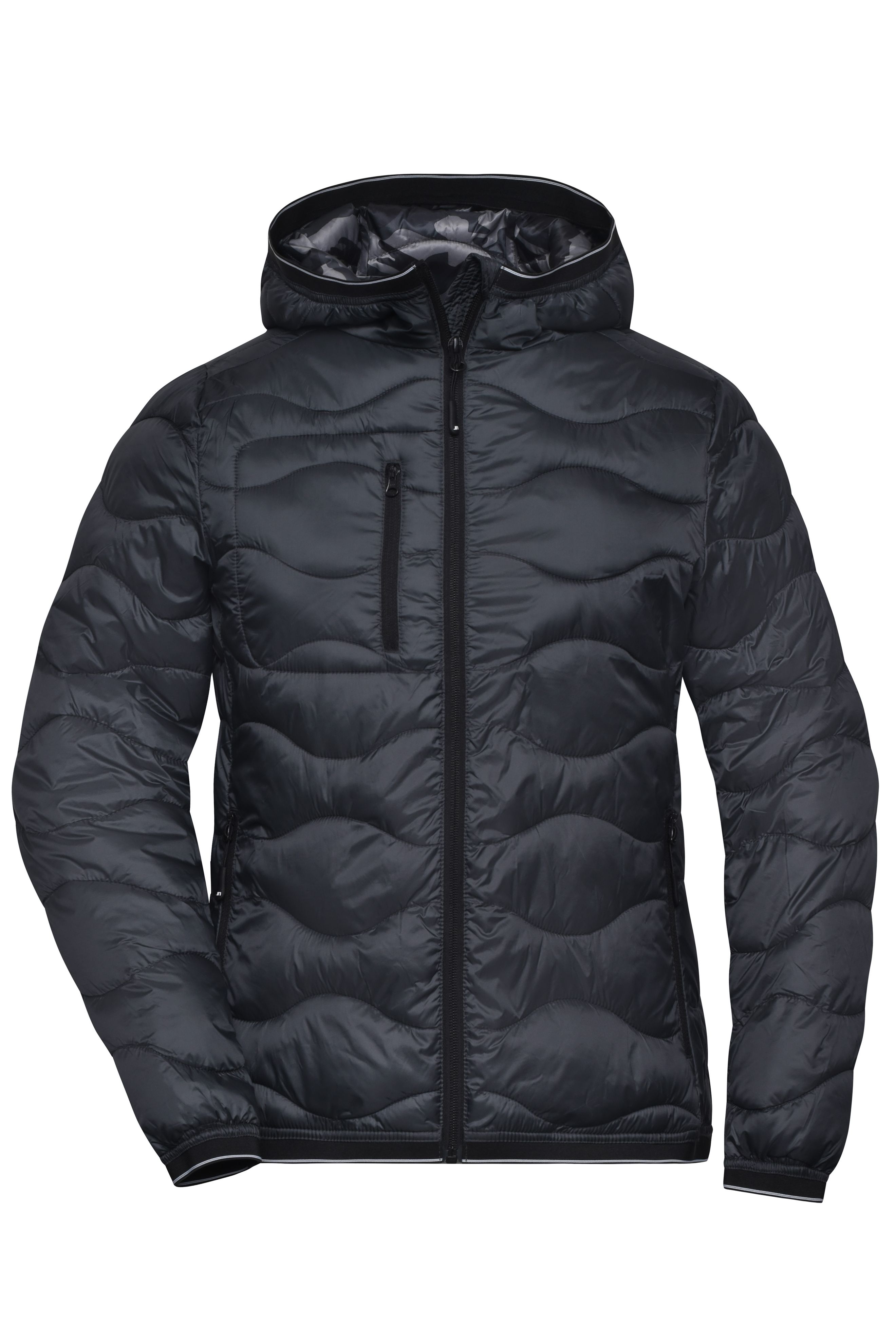 Ladies' Padded Jacket JN1155 Gesteppte Jacke mit DuPont™ Sorona® Wattierung (nachwachsender, pflanzlicher Rohstoff)