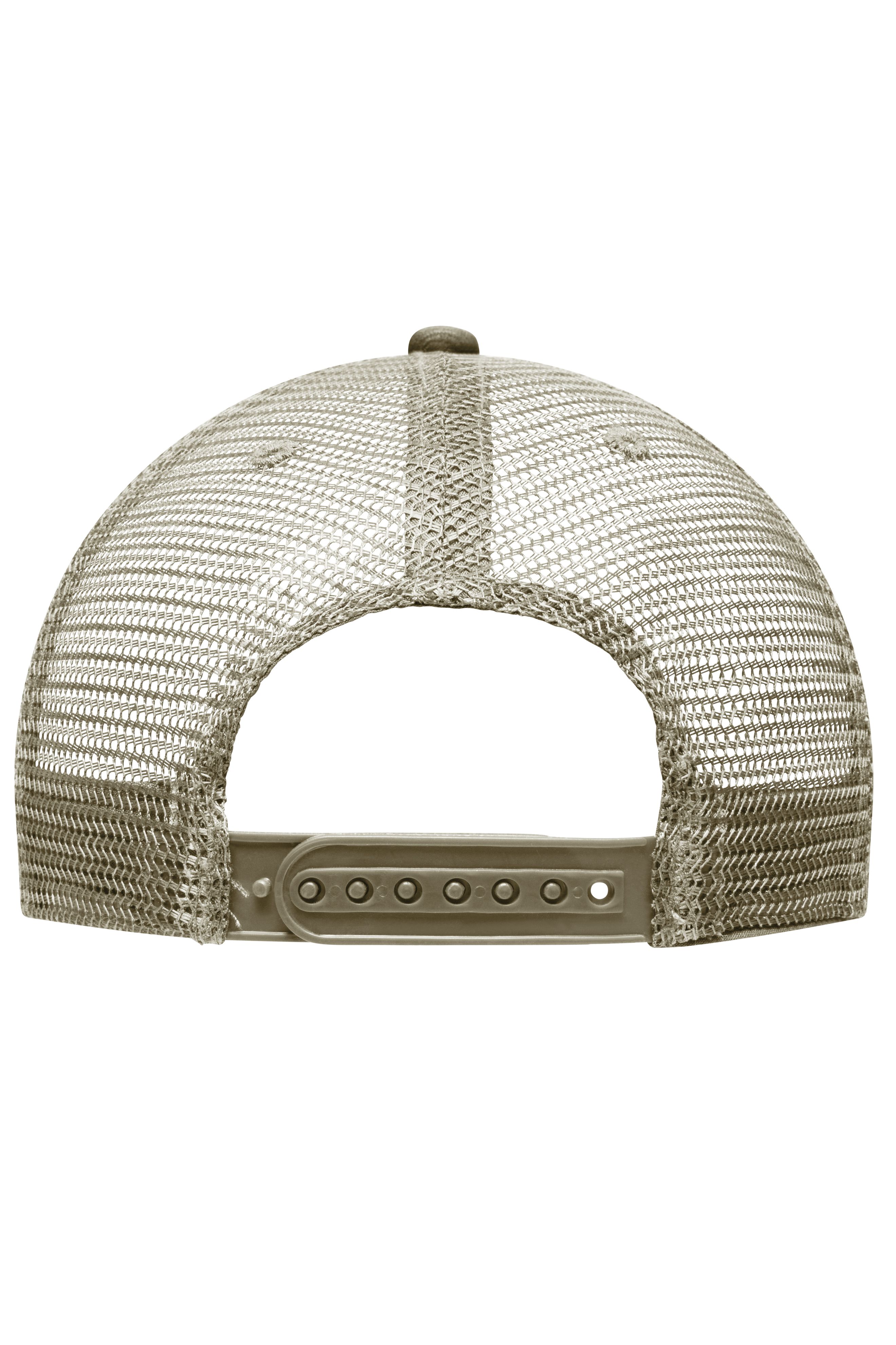 6 Panel Flat Peak Cap MB6509 6 Panel Mesh Cap mit flachem Schild