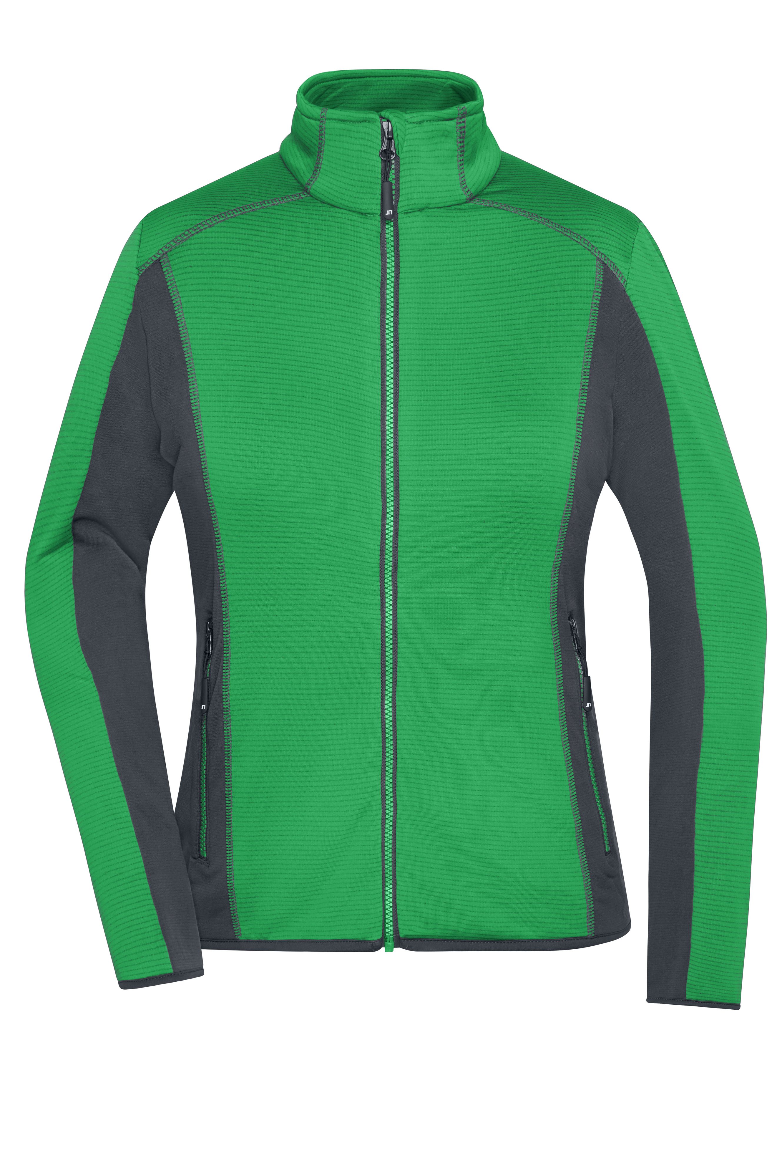 Ladies' Structure Fleece Jacket JN783 Stretchfleecejacke im sportlichen Look