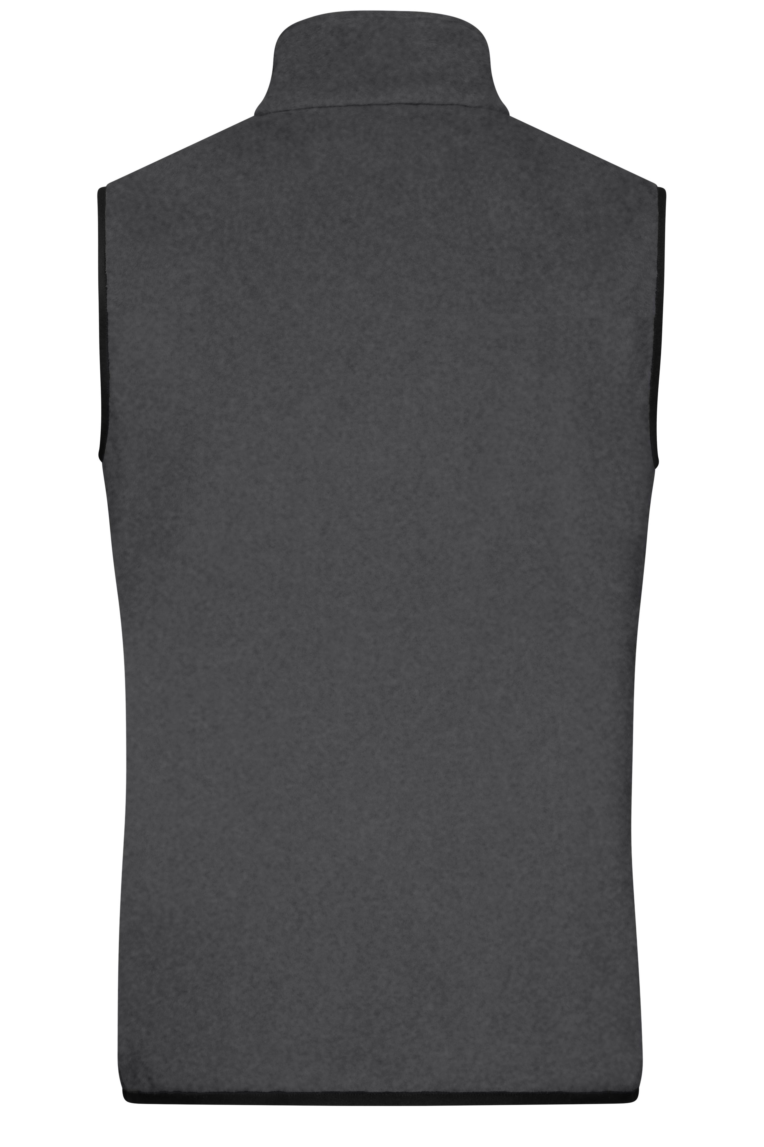 Men's Fleece Vest JN1310 Fleeceweste im Materialmix Men's Fleece Vest JN1310 Fleeceweste im Materialmix