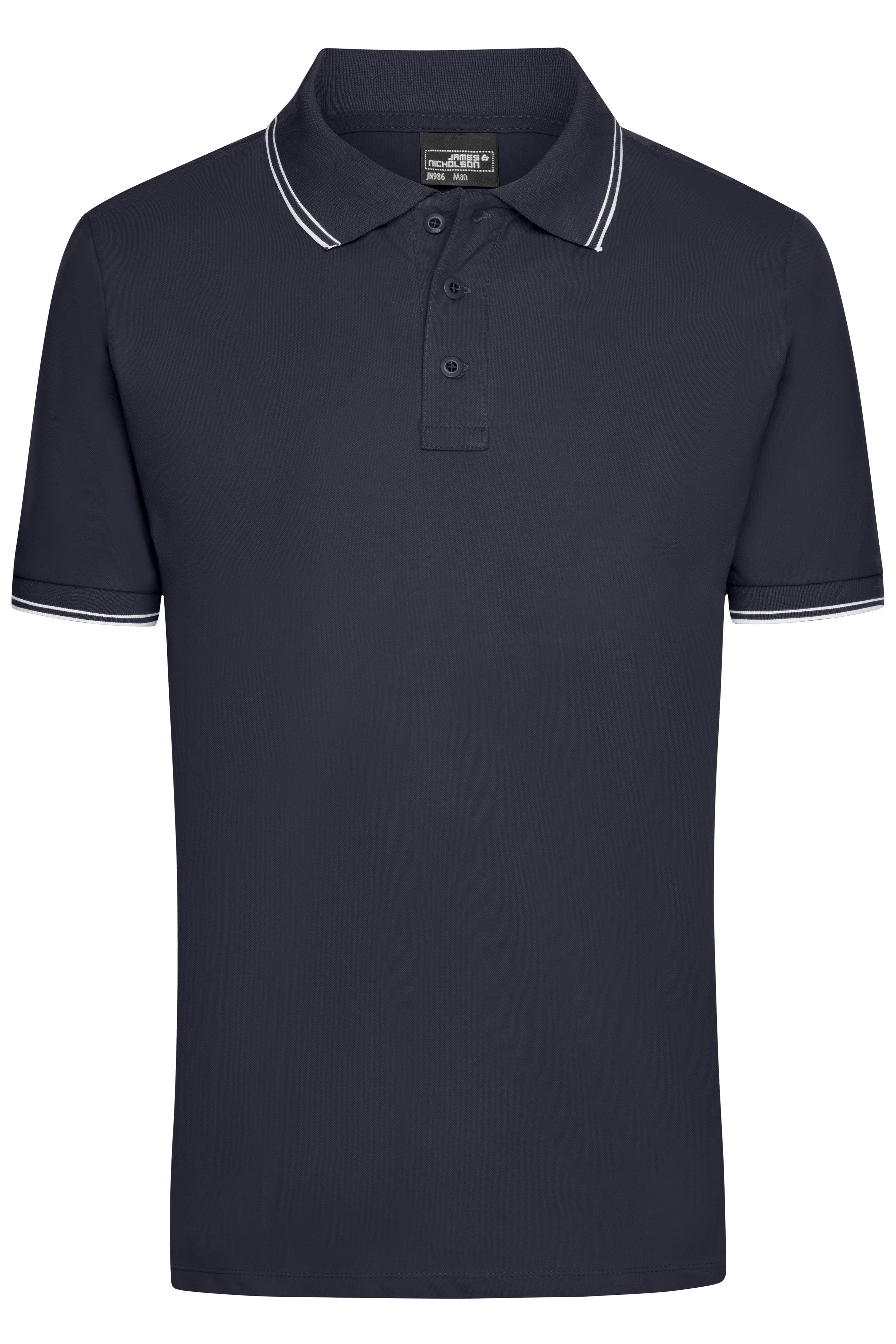 Men's Polo JN986 Polo in elastischer Piqué-Qualität