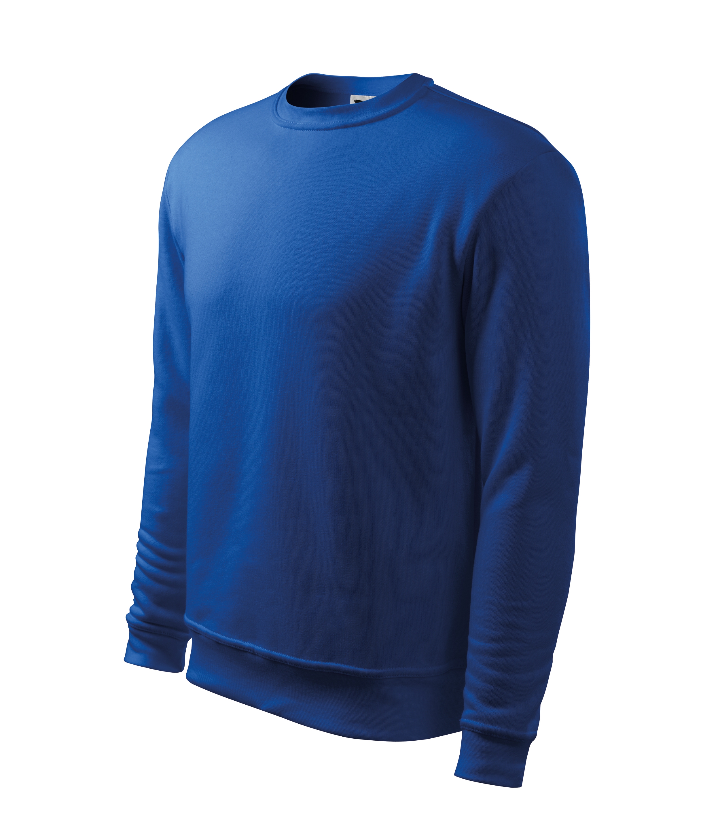 Sweatshirt für Herren und Kinder -  ESSENTIAL 406 - Ärmelmanschetten und Kragensaum - Pullover oder Sweater ohne Kapuze  für Männer Jungen und Mädchen 