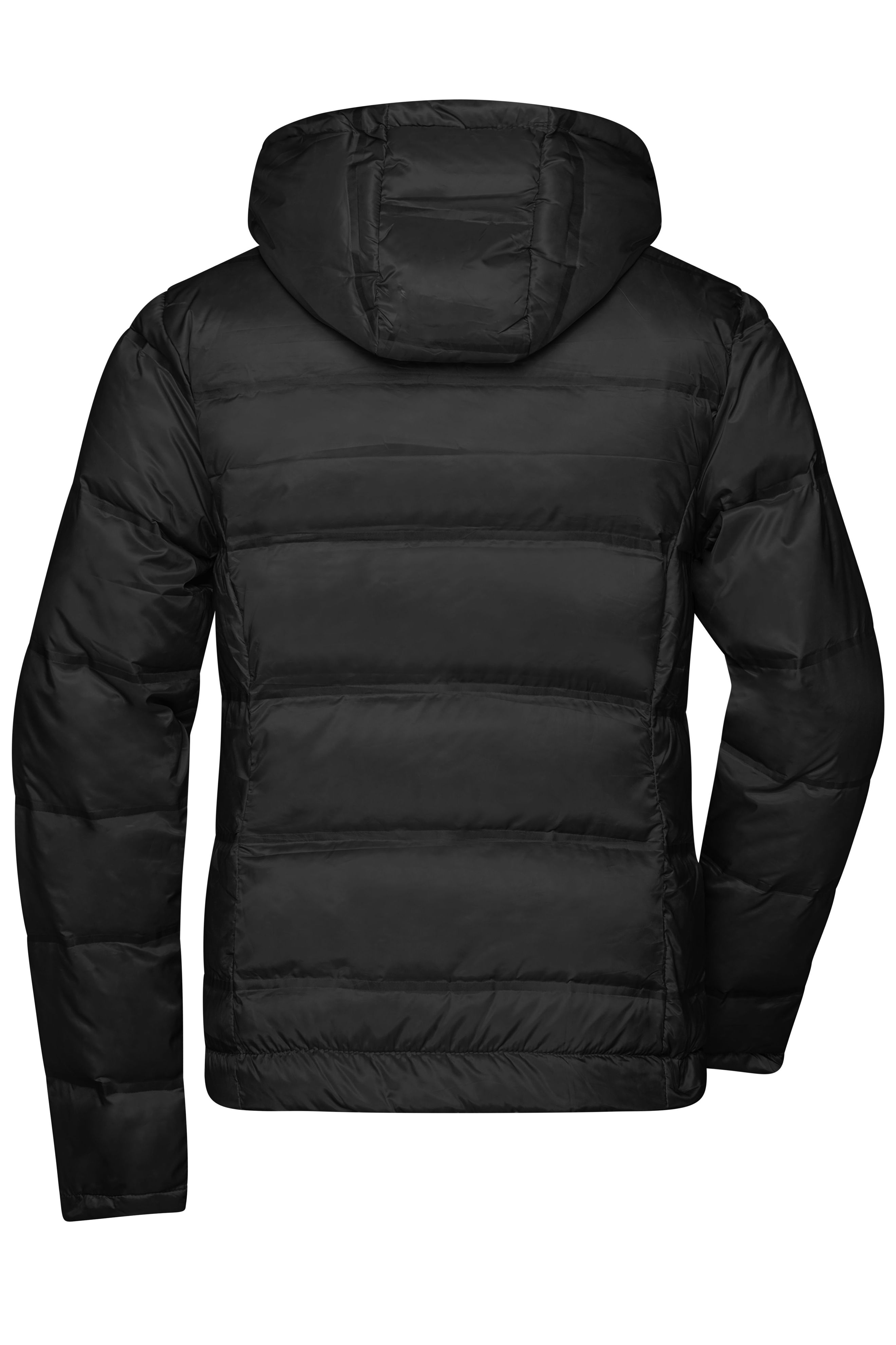 Ladies' Hooded Down Jacket JN1151 Daunenjacke mit Kapuze in neuem Design, Steppung der Jacke ist geklebt und nicht genäht