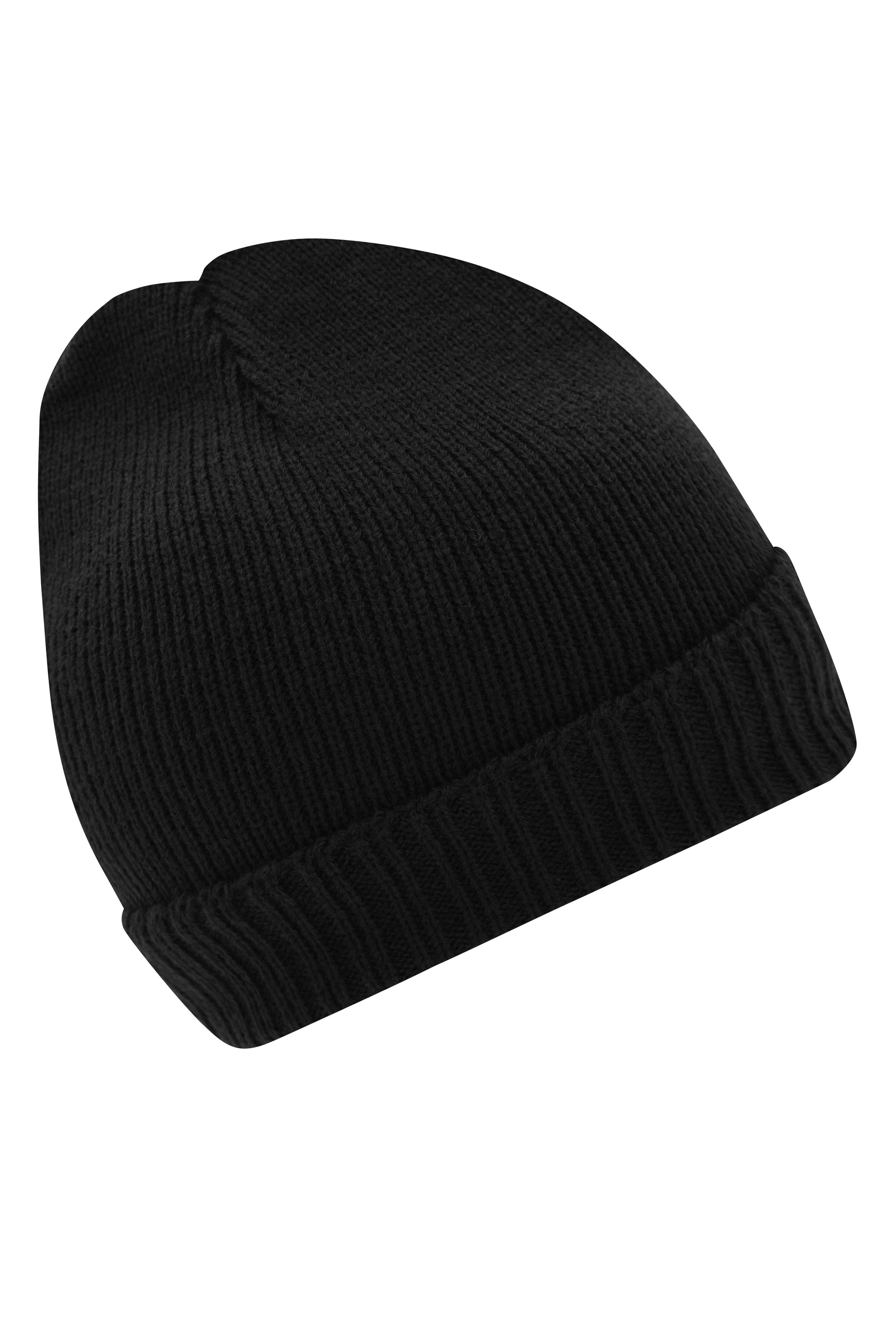 Basic Knitted Beanie MB7111 Promotion Strickmütze mit Umschlag