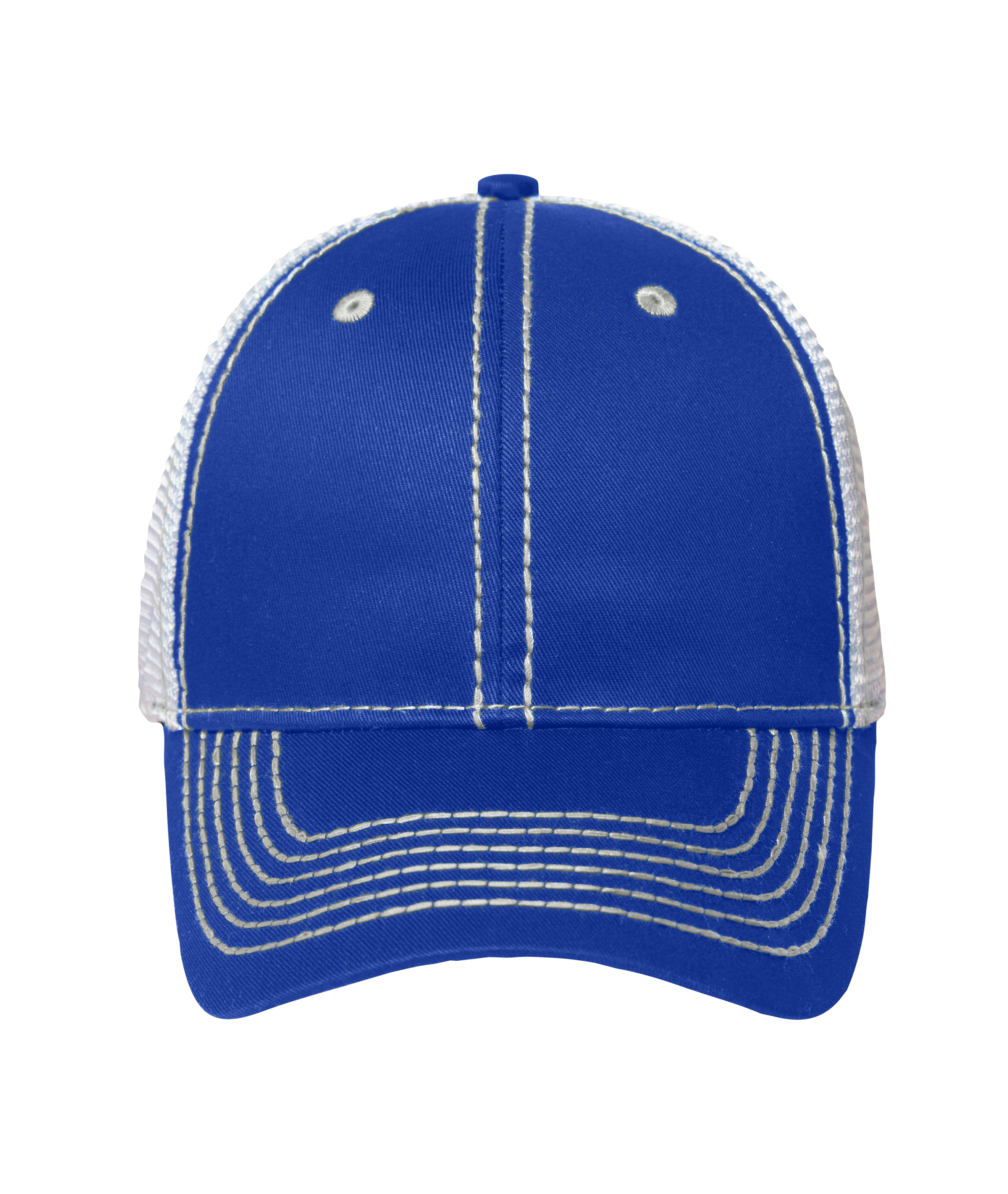 6 Panel Mesh Cap MB6229 Klassisches 6 Panel Cap mit kontrastfarbenen Nähten