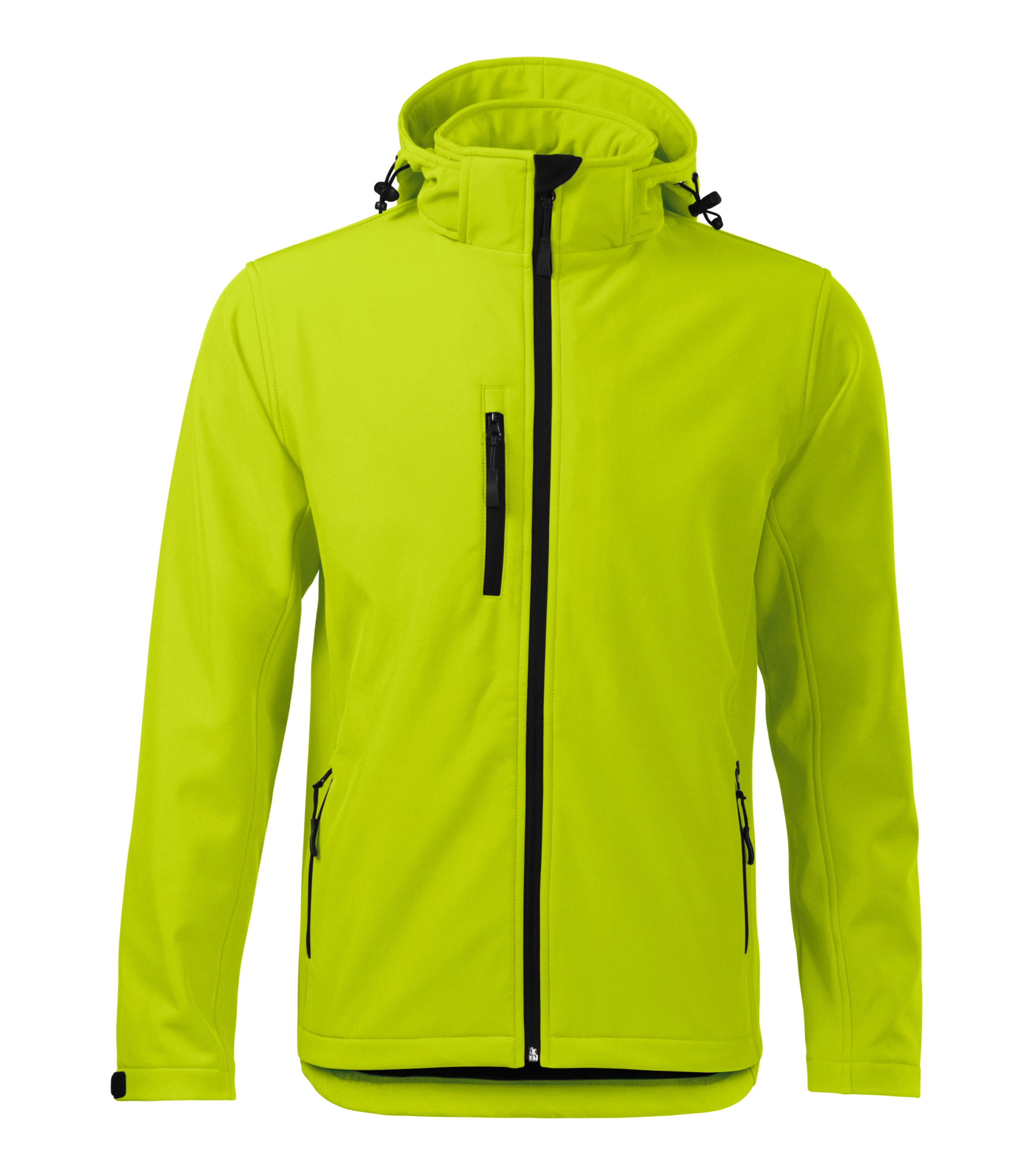 Softshelljacke für  Herren - Performance 522 - Brusttasche und abnehmbare Kapuze - Kapuzenjacke Herren für Herbst
