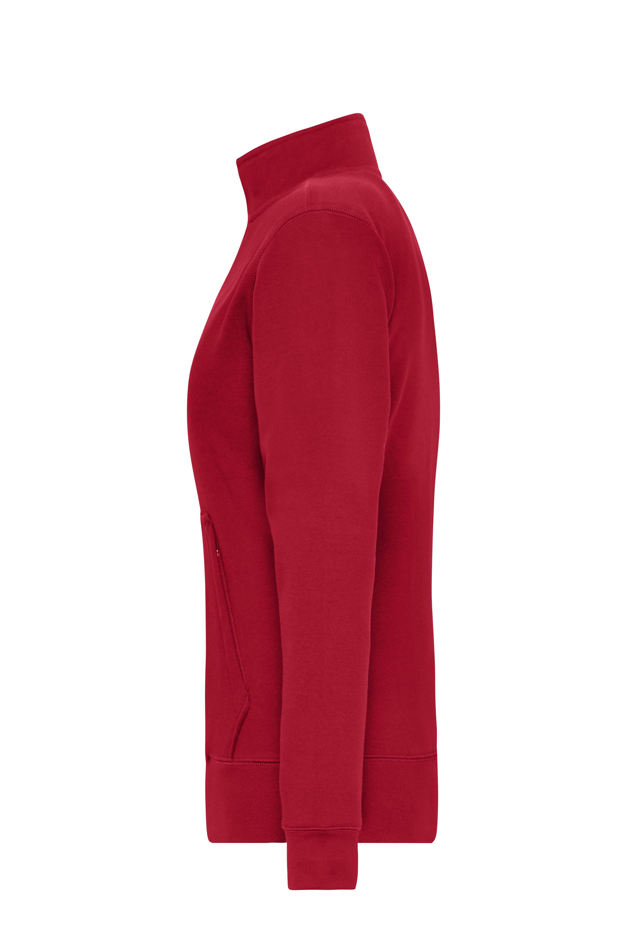 Ladies' Doubleface Work Jacket -  SOLID - JN1809 Funktionelle Jacke mit Stehkragen und Kängurutasche