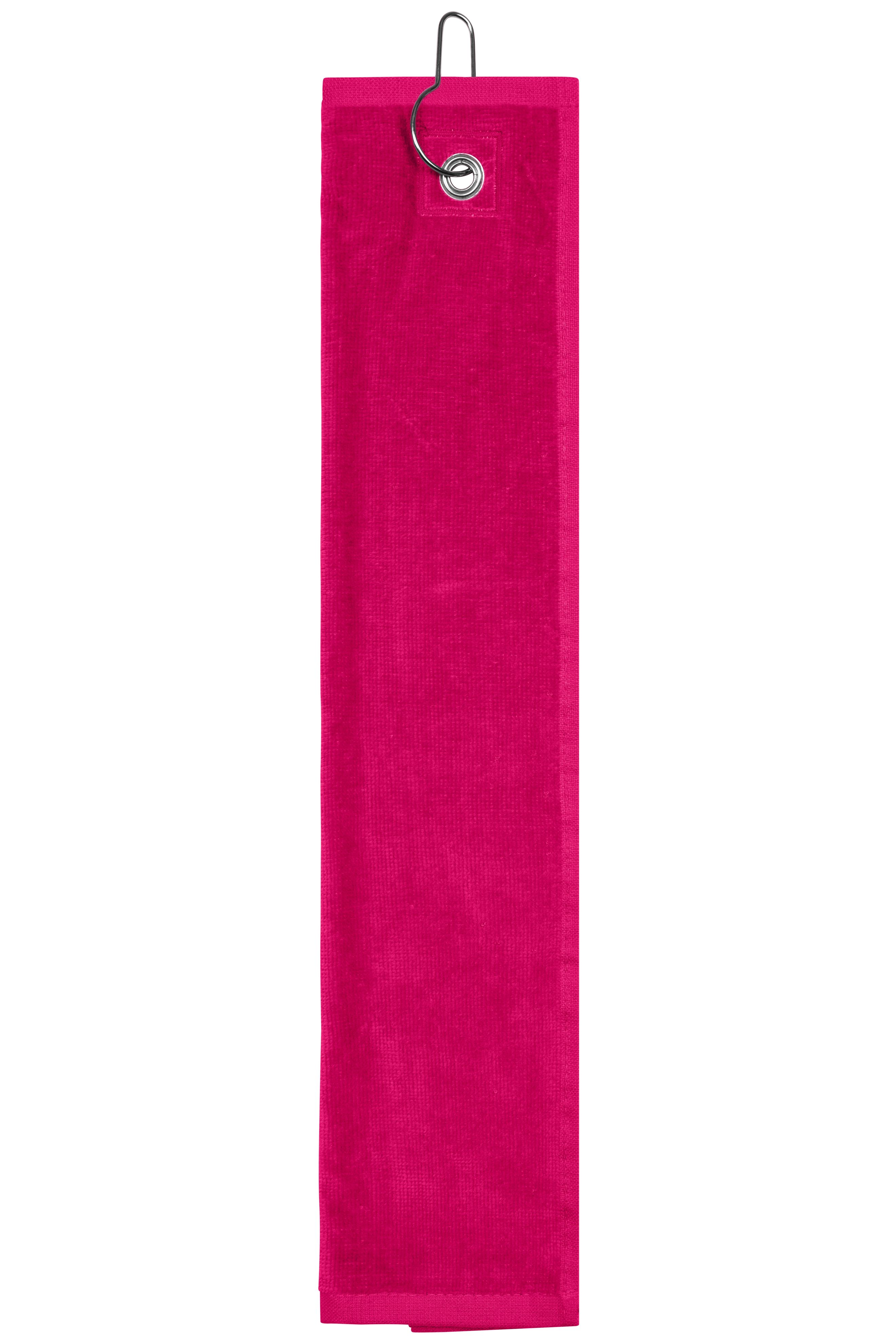 Golf Towel MB432 Golf-Velourstuch mit Öse und Karabiner