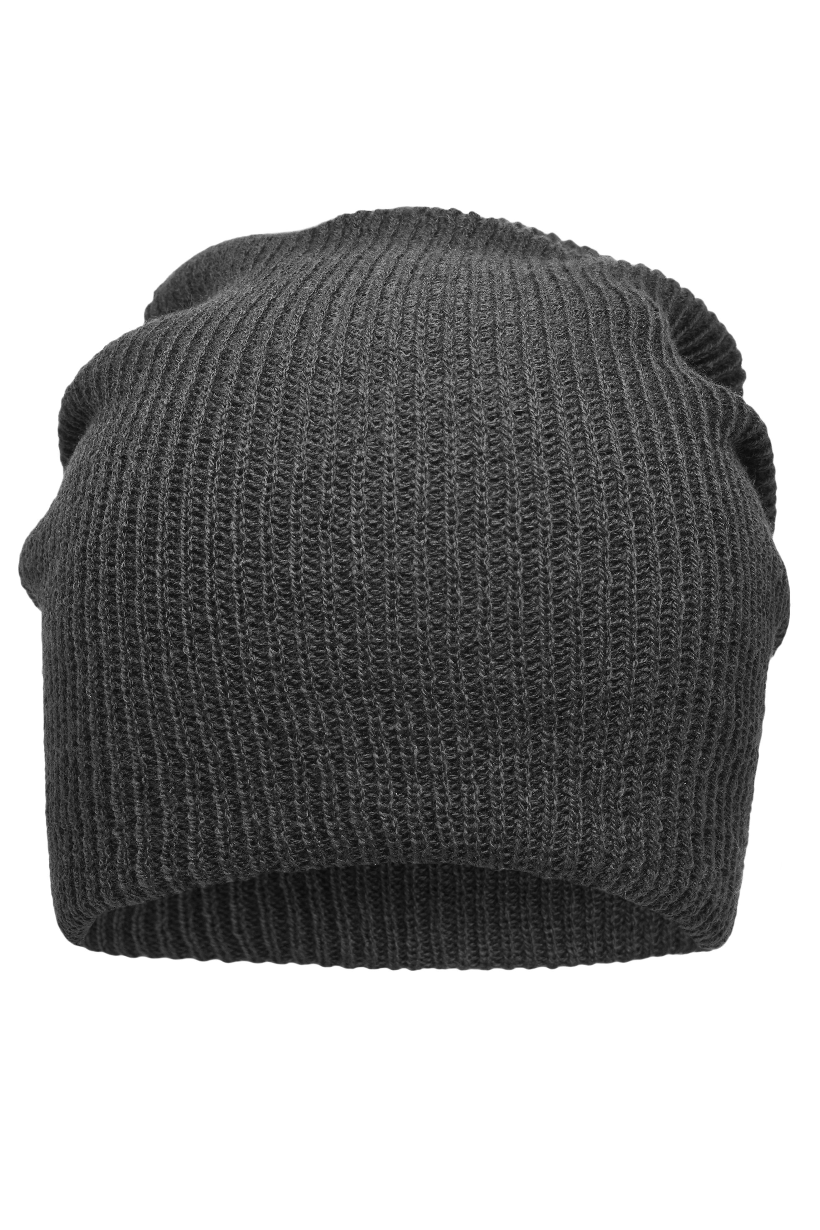 Knitted Long Beanie MB7955 Lässige überlange Strickmütze